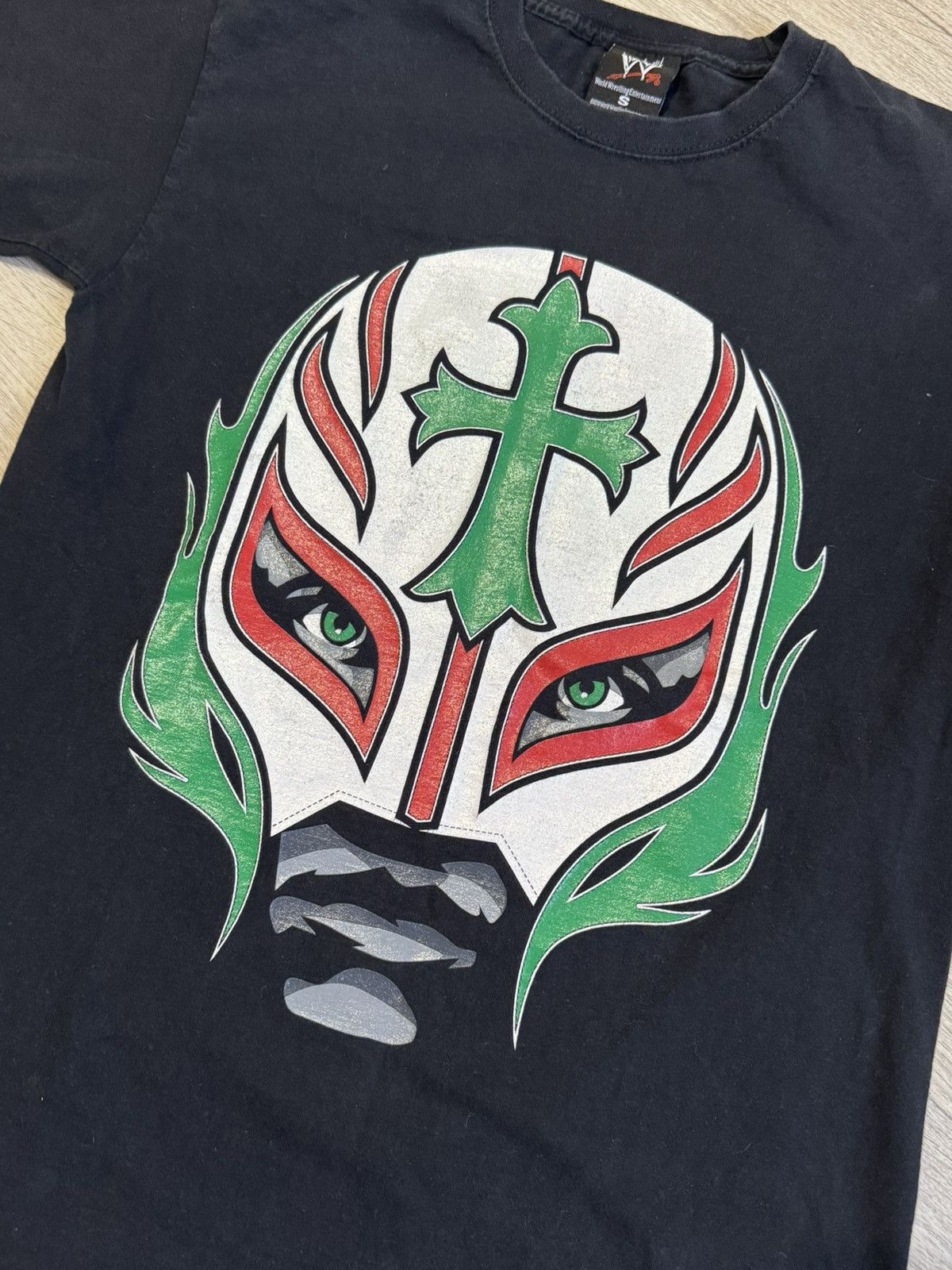 WWE 🔷Vintage WWE Rey Mysterio T-shirt🔷 Size US S / EU 44-46 / 1 - 3 Thumbnail