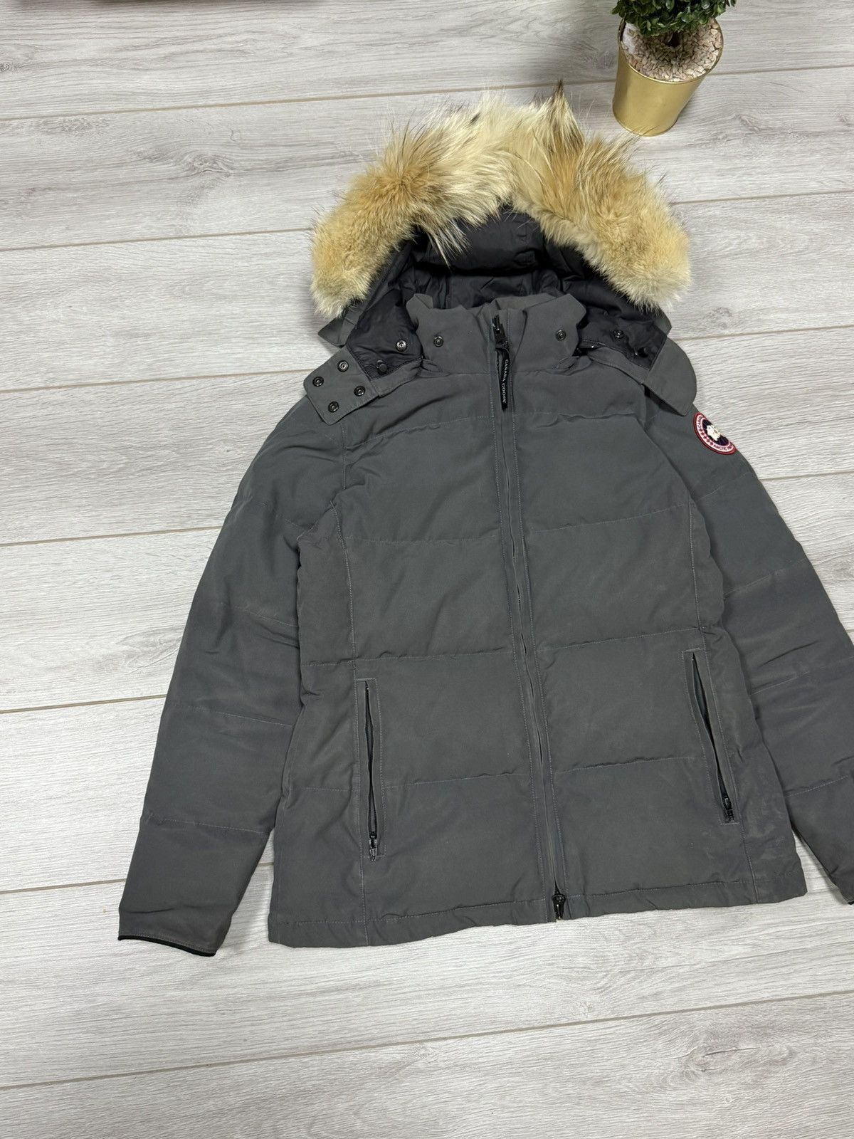 Canada Goose Women Jacket Chelsea Arctic-Tech Parka Down fur
