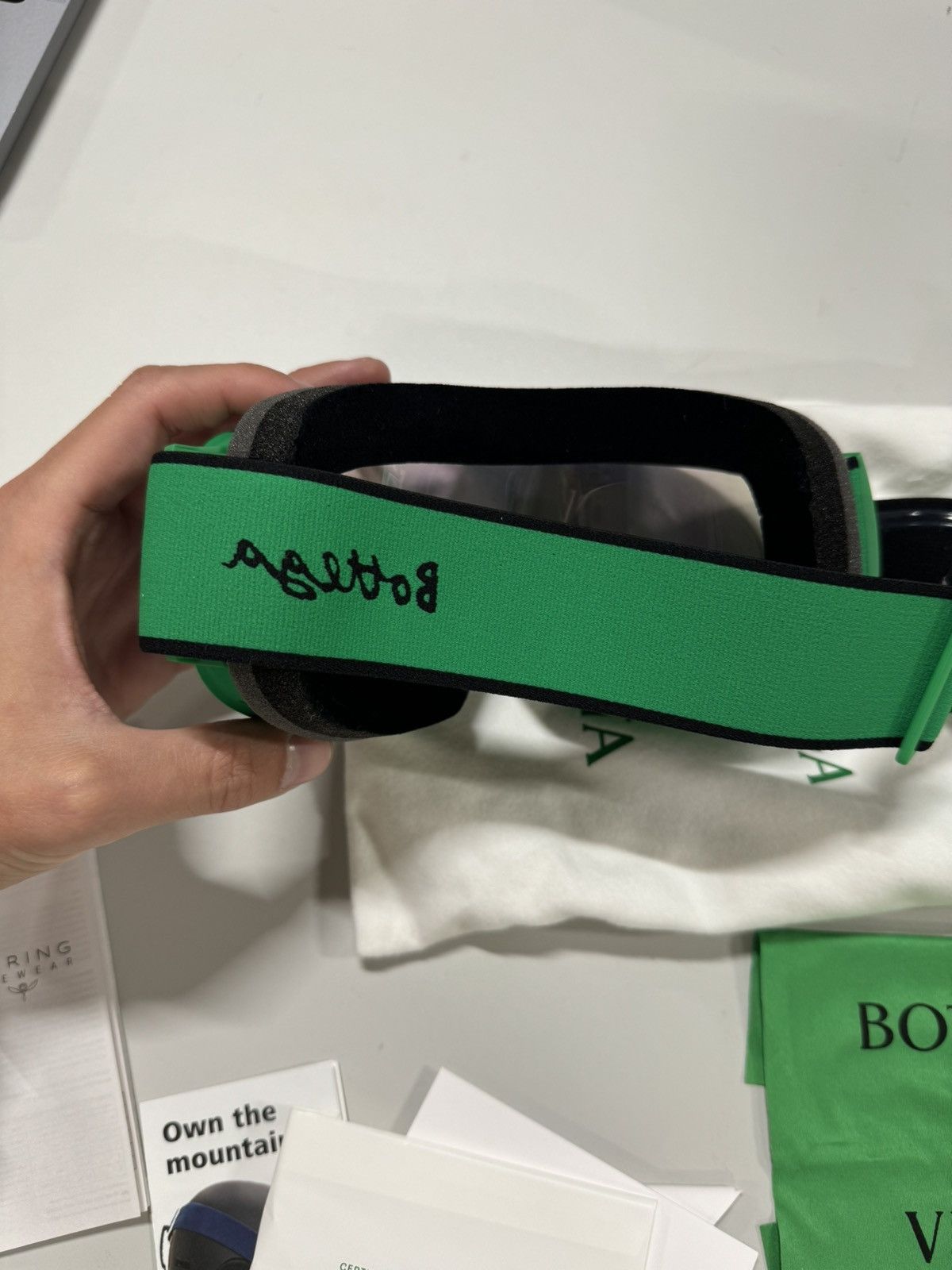 Bottega Veneta Ski Goggles RARE NEW 790$