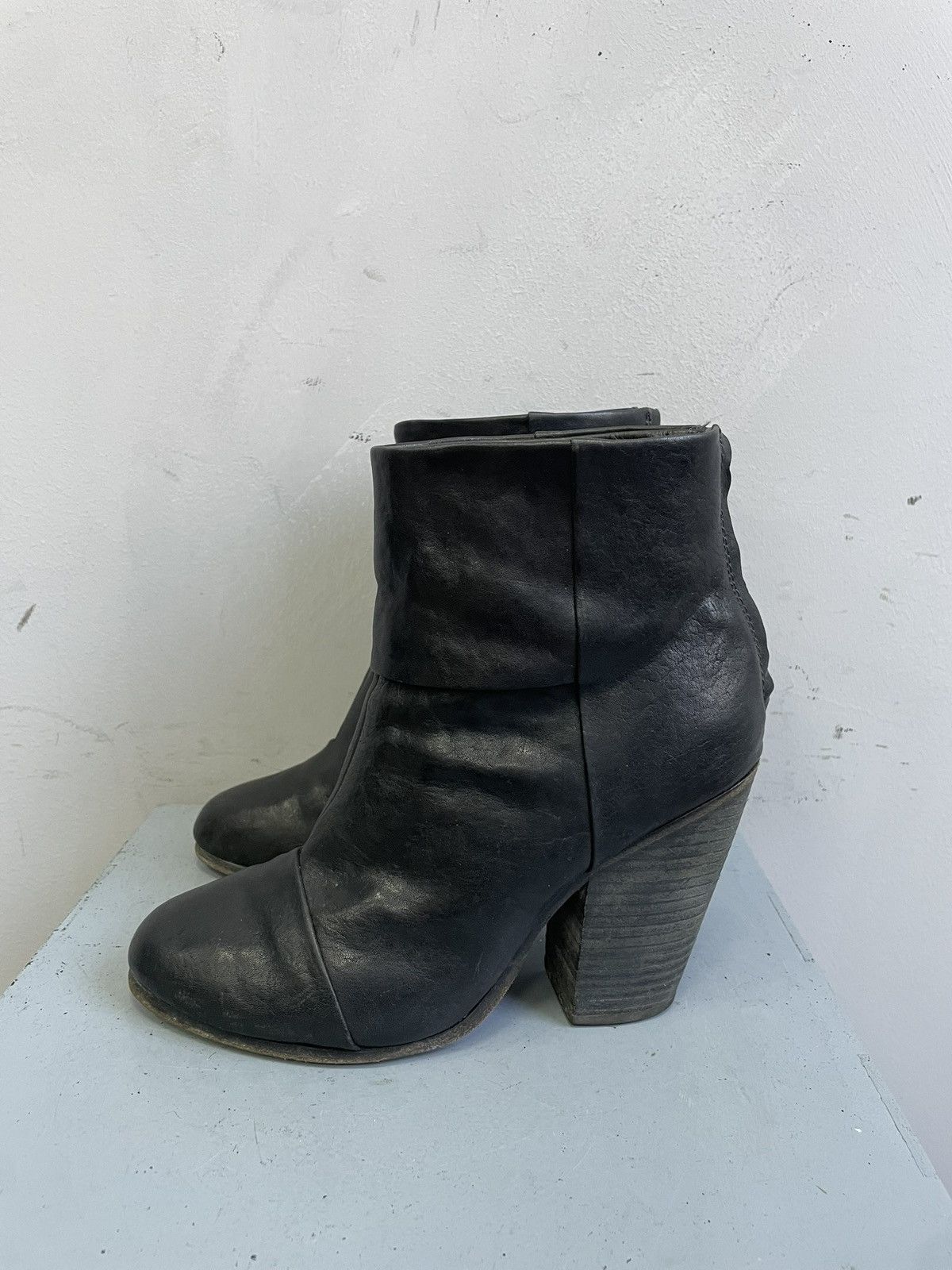 Rag & Bone Rag & Bone leather ankle boots vintage y2k rick owens style Size US 6 / IT 36 - 7 Thumbnail