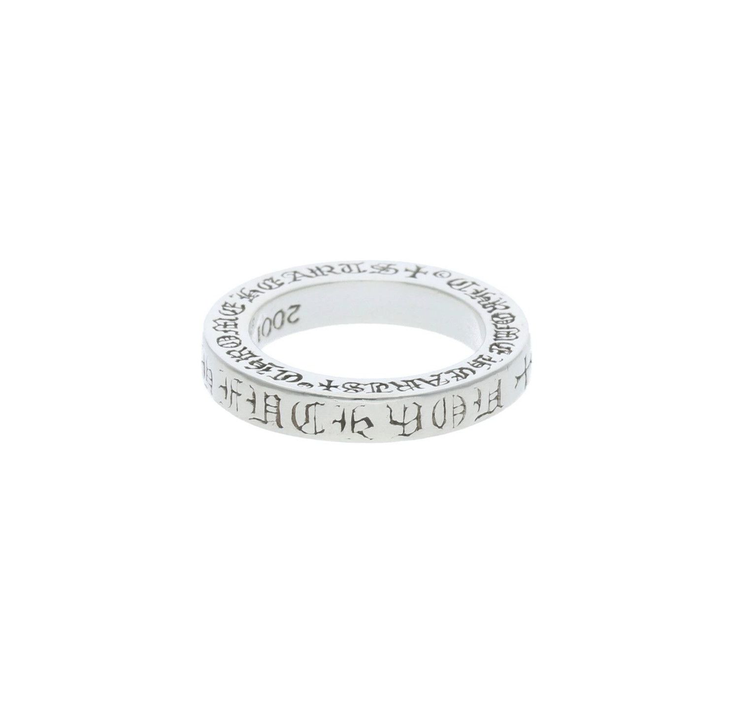 Chrome Hearts CHROME HEARTS 3MM SPACER FUCK YOU RING US 3 | Grailed