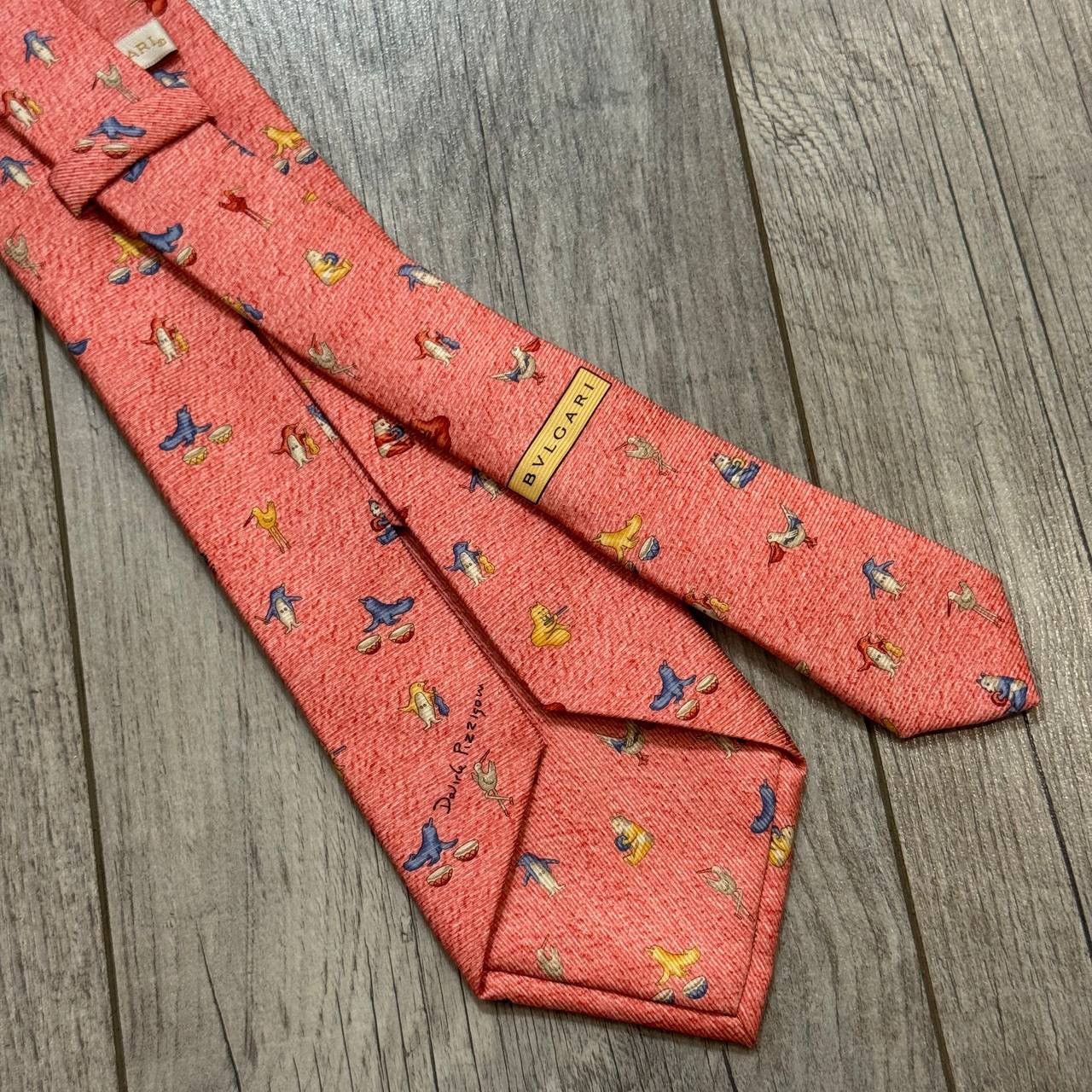Bvlgari BVLGARI Silk Tie Size ONE SIZE - 1 Thumbnail