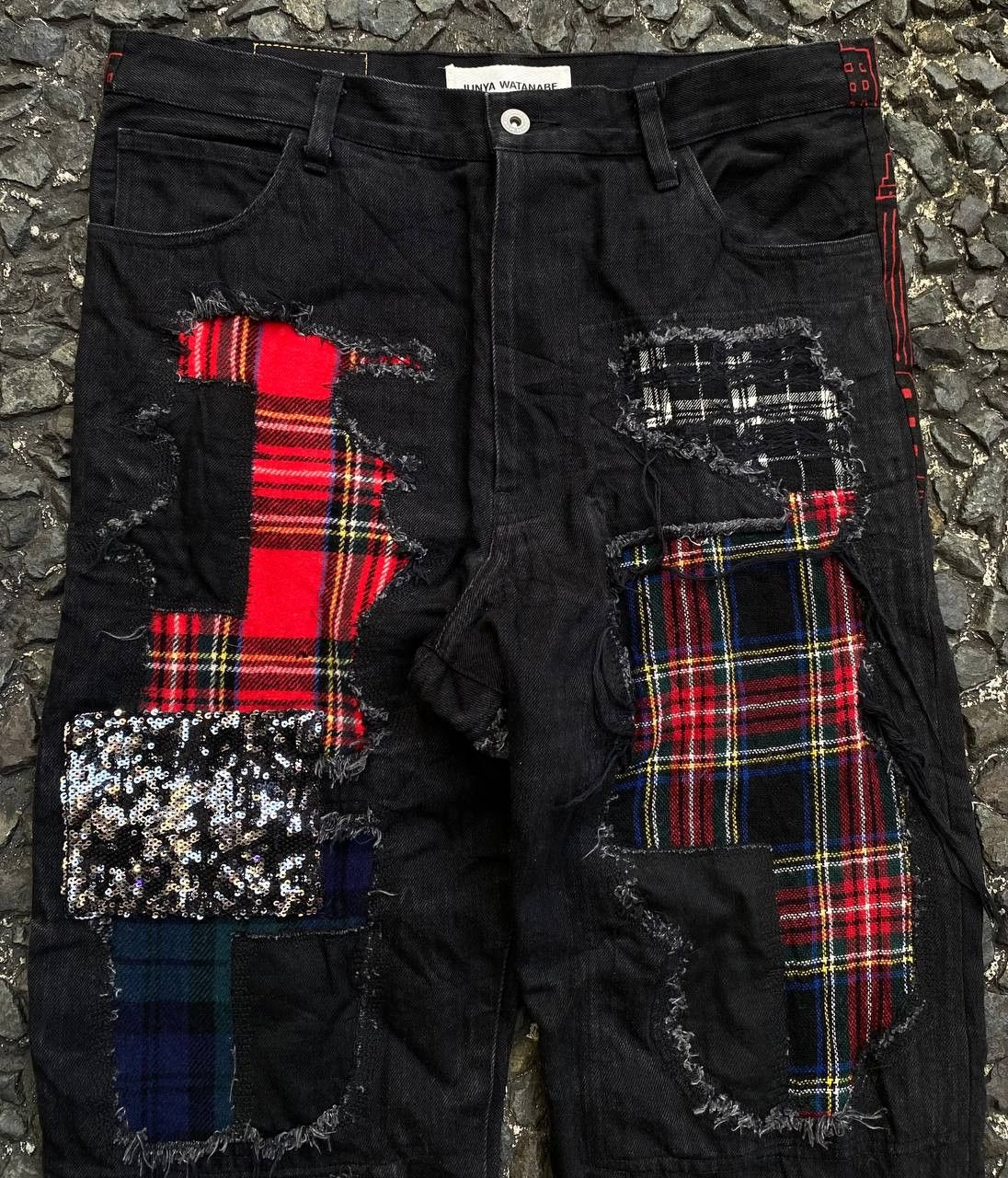 Junya Watanabe Junya Watanabe Denim - FW13 Patchwork Denim Jeans Size 32" / US 10 / IT 46 - 3 Thumbnail