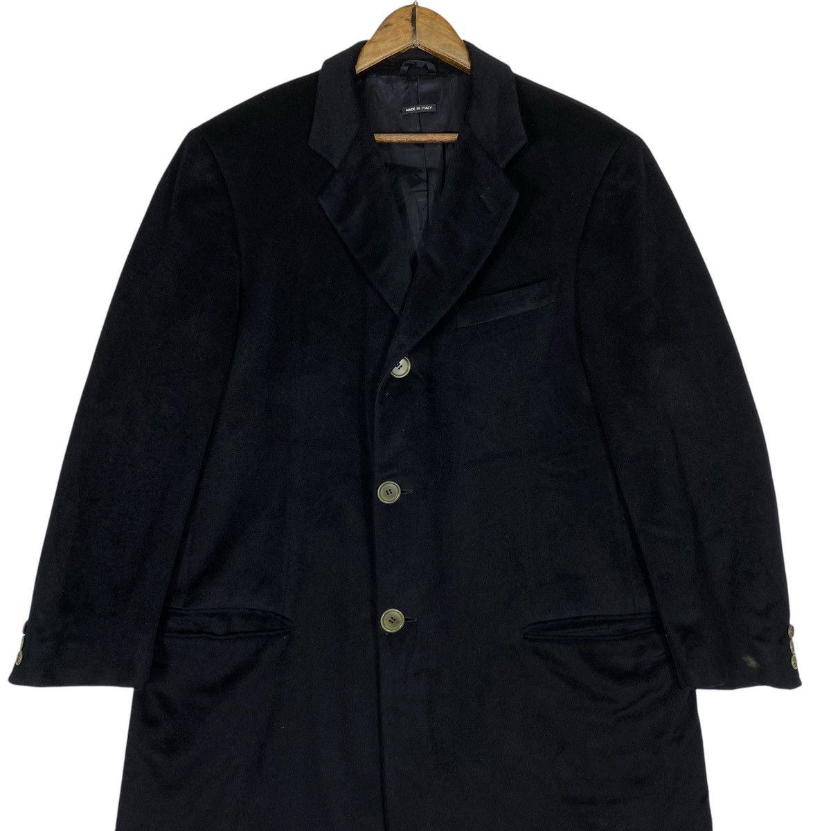 Giorgio Armani Vintage Giorgio Armani Cashmere Long Coatsa Jacket Size US XL / EU 56 / 4 - 5 Thumbnail