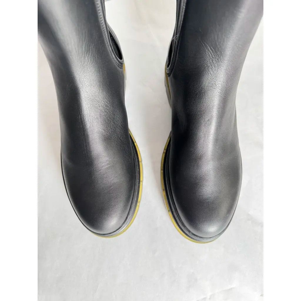 Max Mara Leather boots, Max Mara Size US 9 / IT 39 - 2 Thumbnail