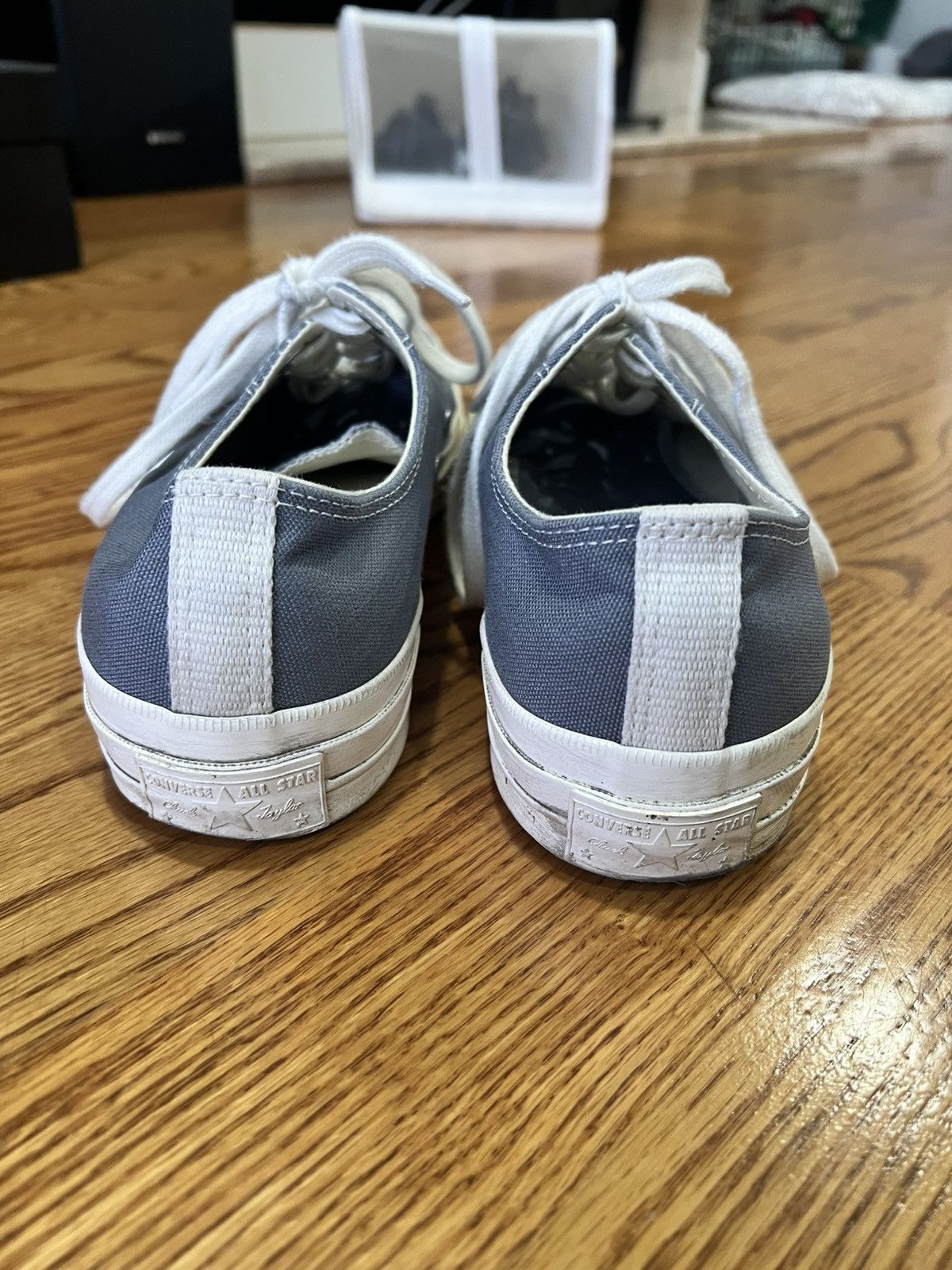 Comme des Garcons PLAY × Converse Converse X Comme Des Garçons Play Chuck 70 Grey Size US 9.5 / EU 42-43 - 2 Thumbnail