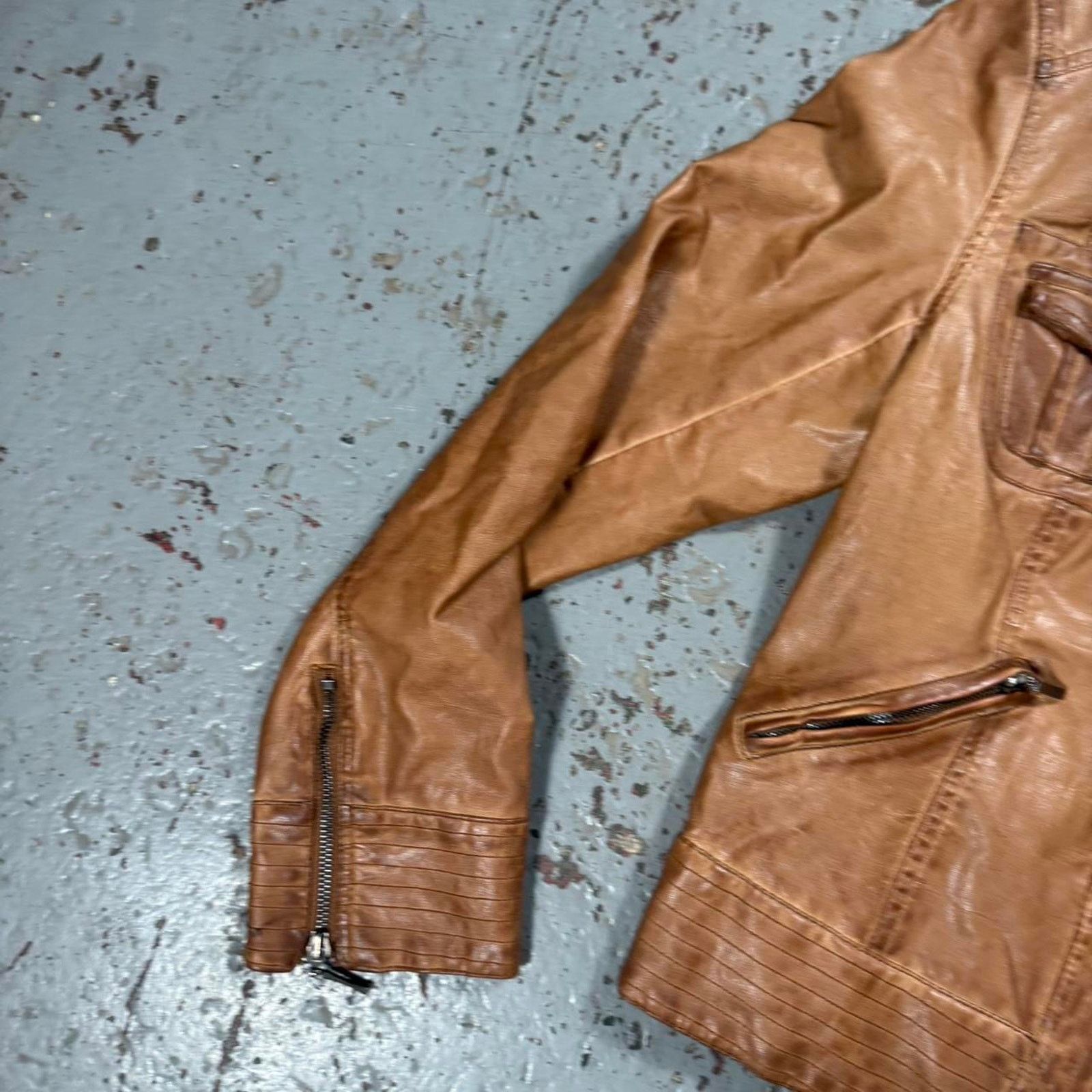 Other Studio m brown leather Jacket Size M / US 6-8 / IT 42-44 - 4 Thumbnail