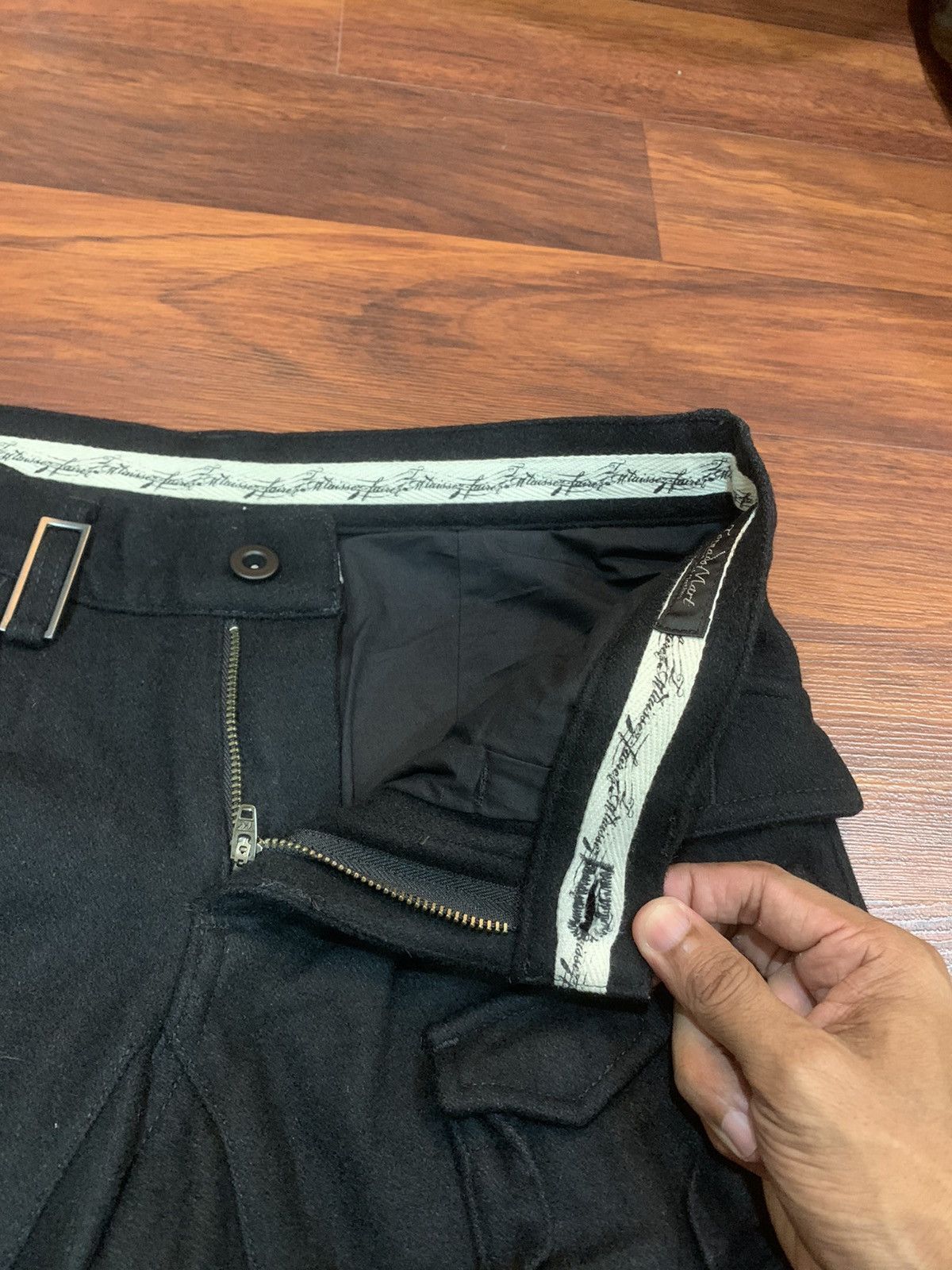 If Six Was Nine × Le Grande Bleu (L.G.B.) × Tornado Mart Tornado Mart Bondage Wool Pants Size US 30 / EU 46 - 16 Thumbnail
