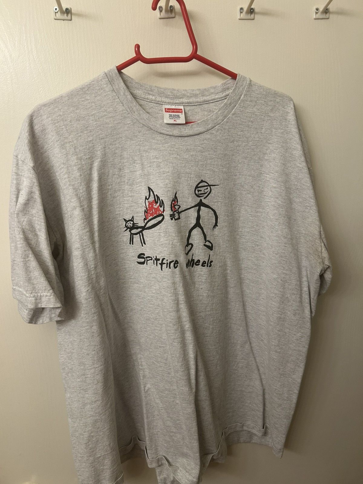 Spitfire × Supreme Supreme X Spitfire T Shirt Size US XL / EU 56 / 4 - 1 Thumbnail