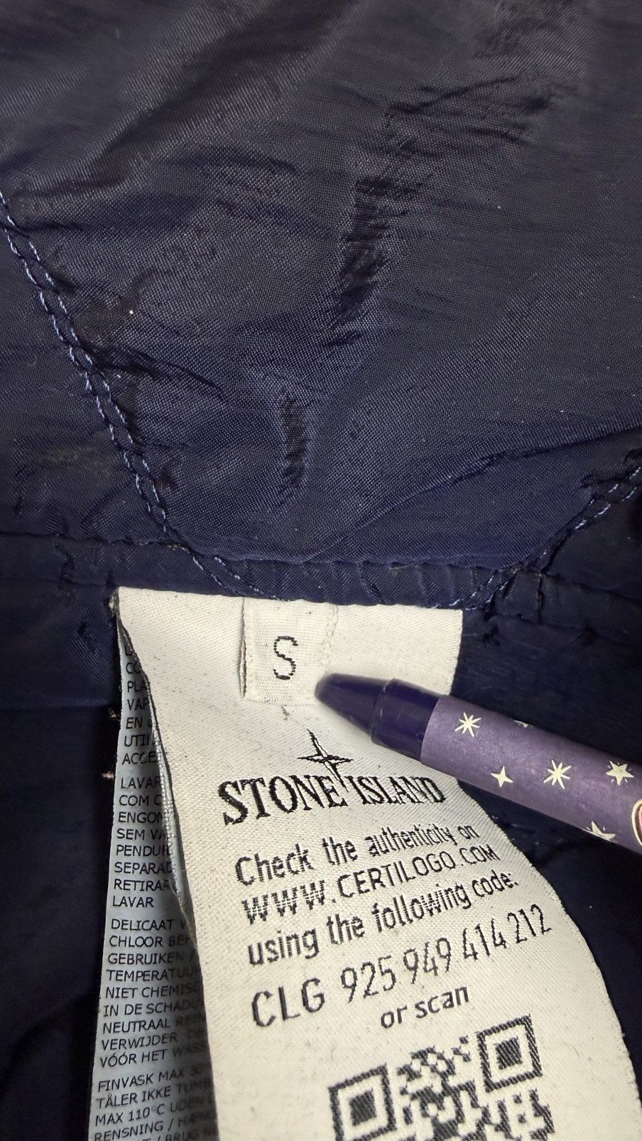Stone Island Stone Island Saia Doppia Faccia Wool Coat Jacket Size US S / EU 44-46 / 1 - 16 Thumbnail