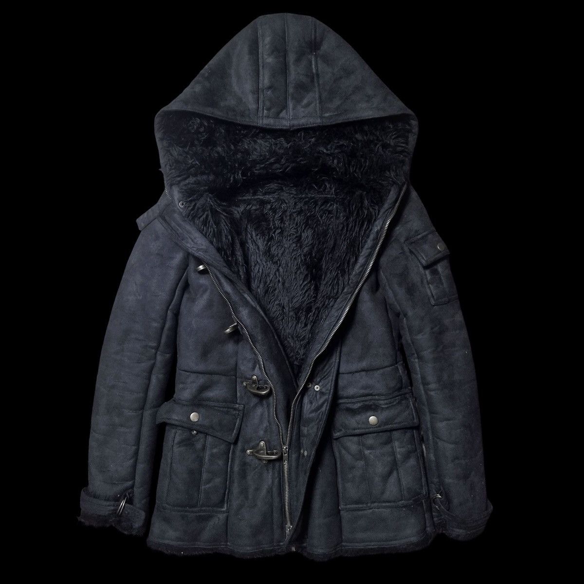 Japanese Brand Egoist faux fur Parka jacket Size US S / EU 44-46 / 1 - 1 Thumbnail
