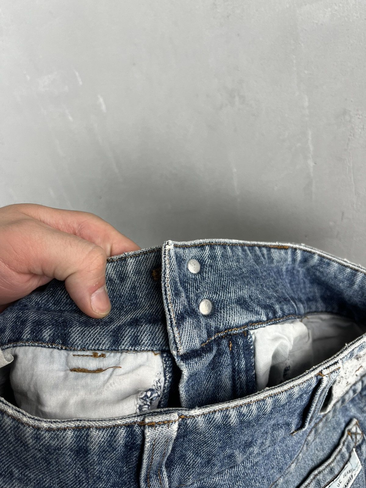 Hysteric Glamour × Jil Sander × Vintage Jil Sander distressed denim vintage 90s rare hype Size 28" / US 6 / IT 42 - 17 Thumbnail
