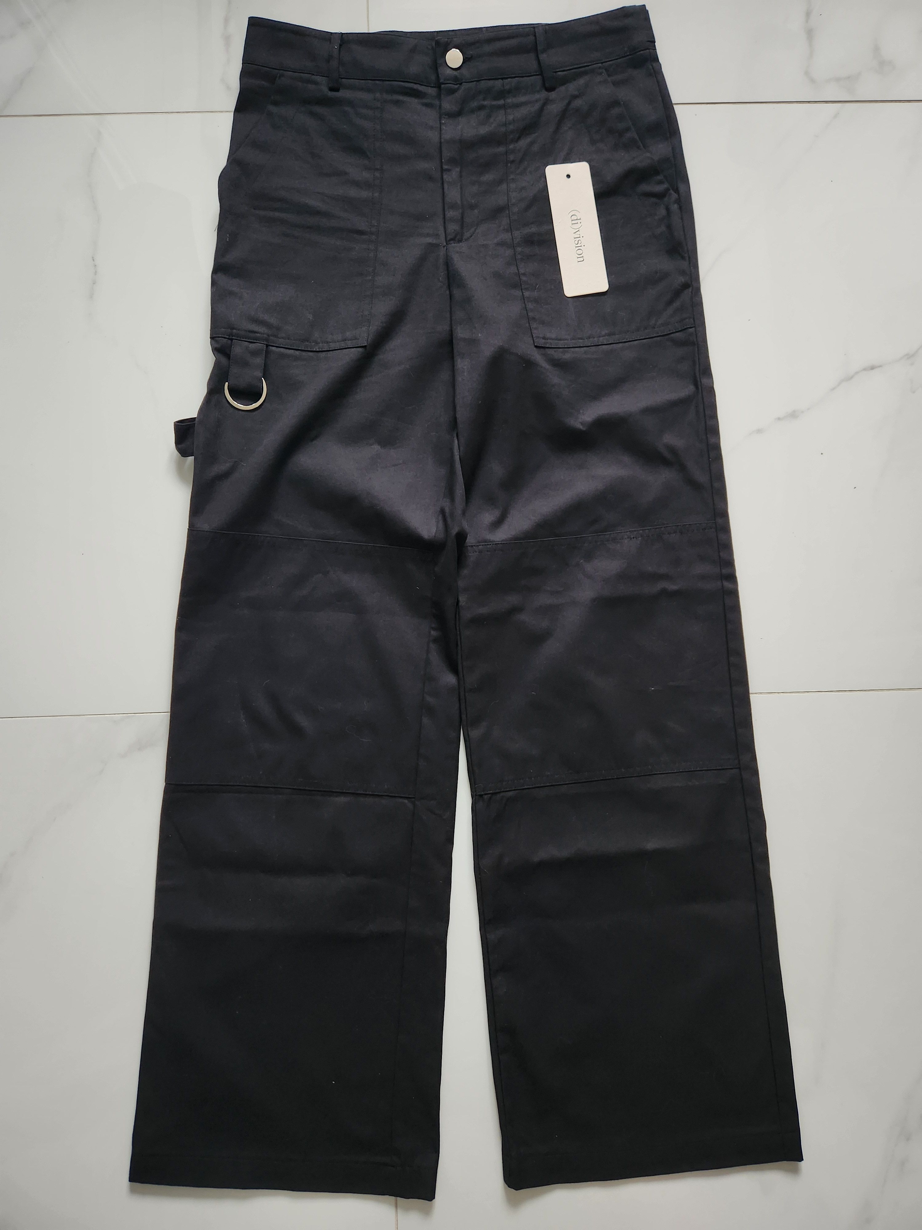 (di)vision (di)vision Black Wide Leg Trousers Size US 32 / EU 48 - 1 Thumbnail
