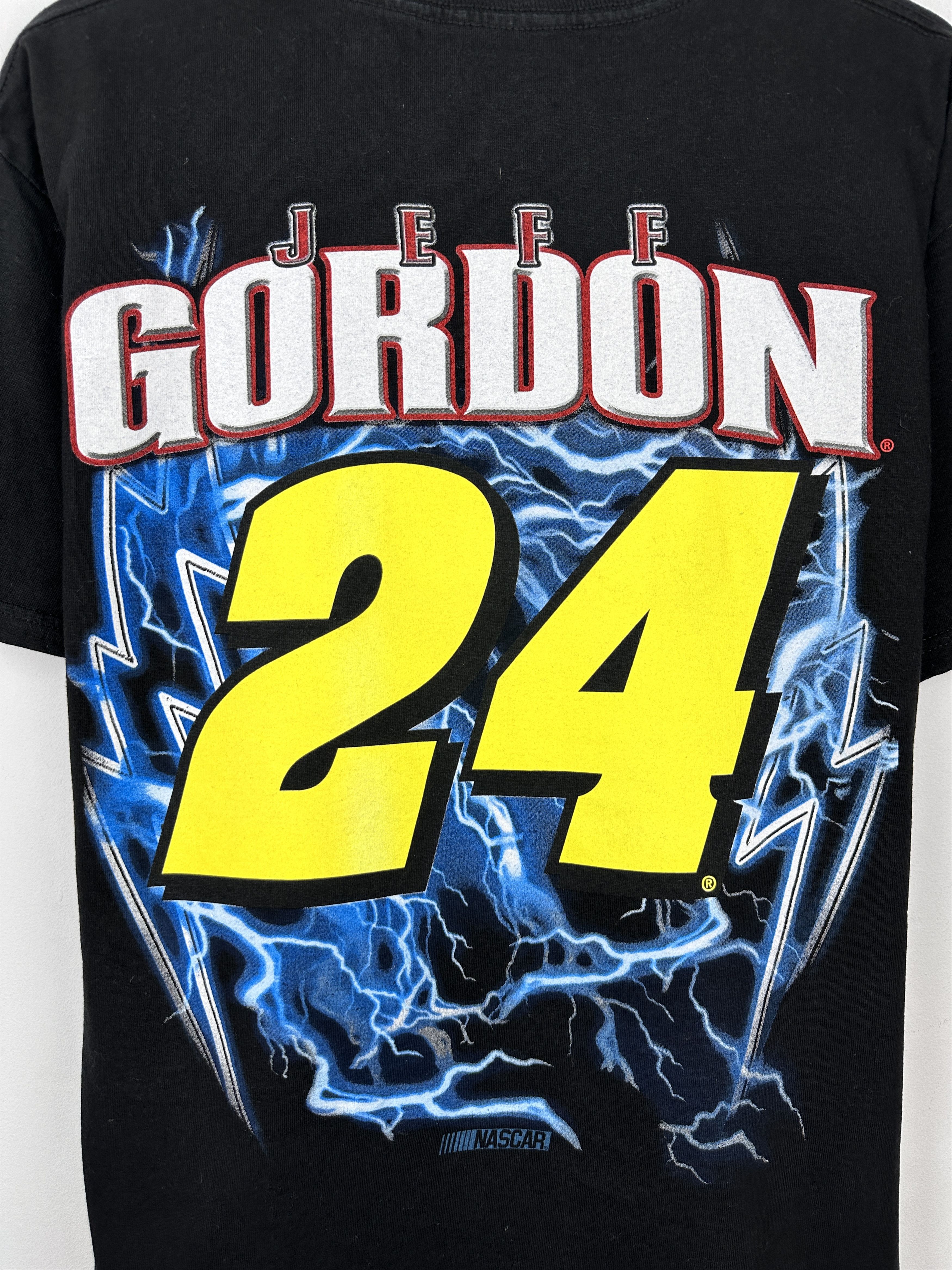 NASCAR Jeff Gordon #24 NASCAR Racing Graphic T Shirt Tee Size US L / EU 52-54 / 3 - 6 Thumbnail