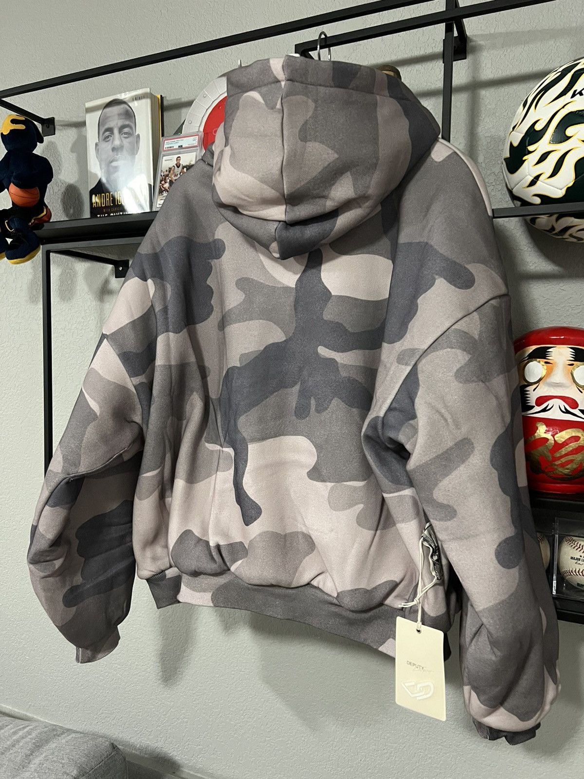 Other Deputy Department 1000 GSM Zipper Hoodie Mono Camo/Gray Size US M / EU 48-50 / 2 - 11 Thumbnail