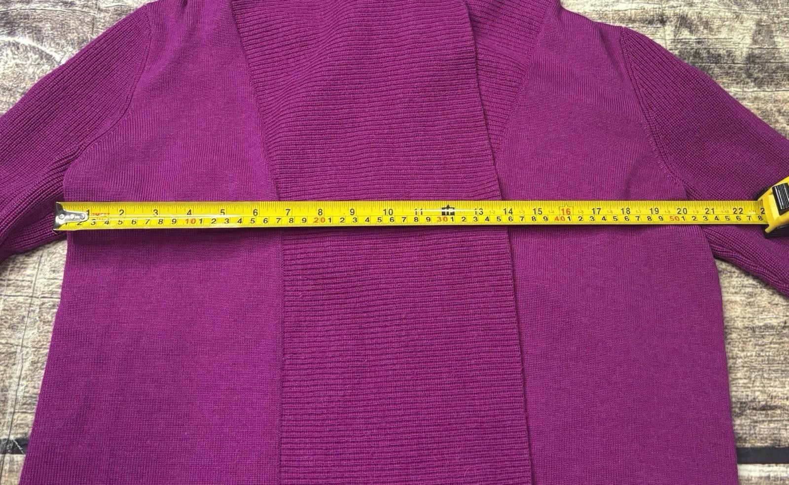 Lauren Ralph Lauren Lauren Ralph Lauren Cardigan Sweater Merino Wool Shawl Size XL / US 12-14 / IT 48-50 - 10 Thumbnail