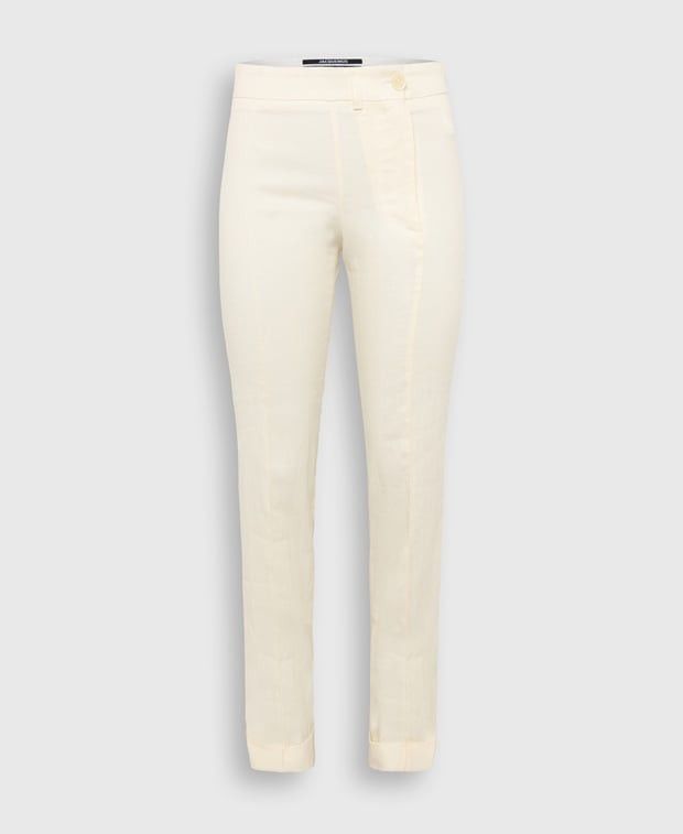 Jacquemus Linen trousers Size 25" / US 0 / IT 36 - 1 Thumbnail