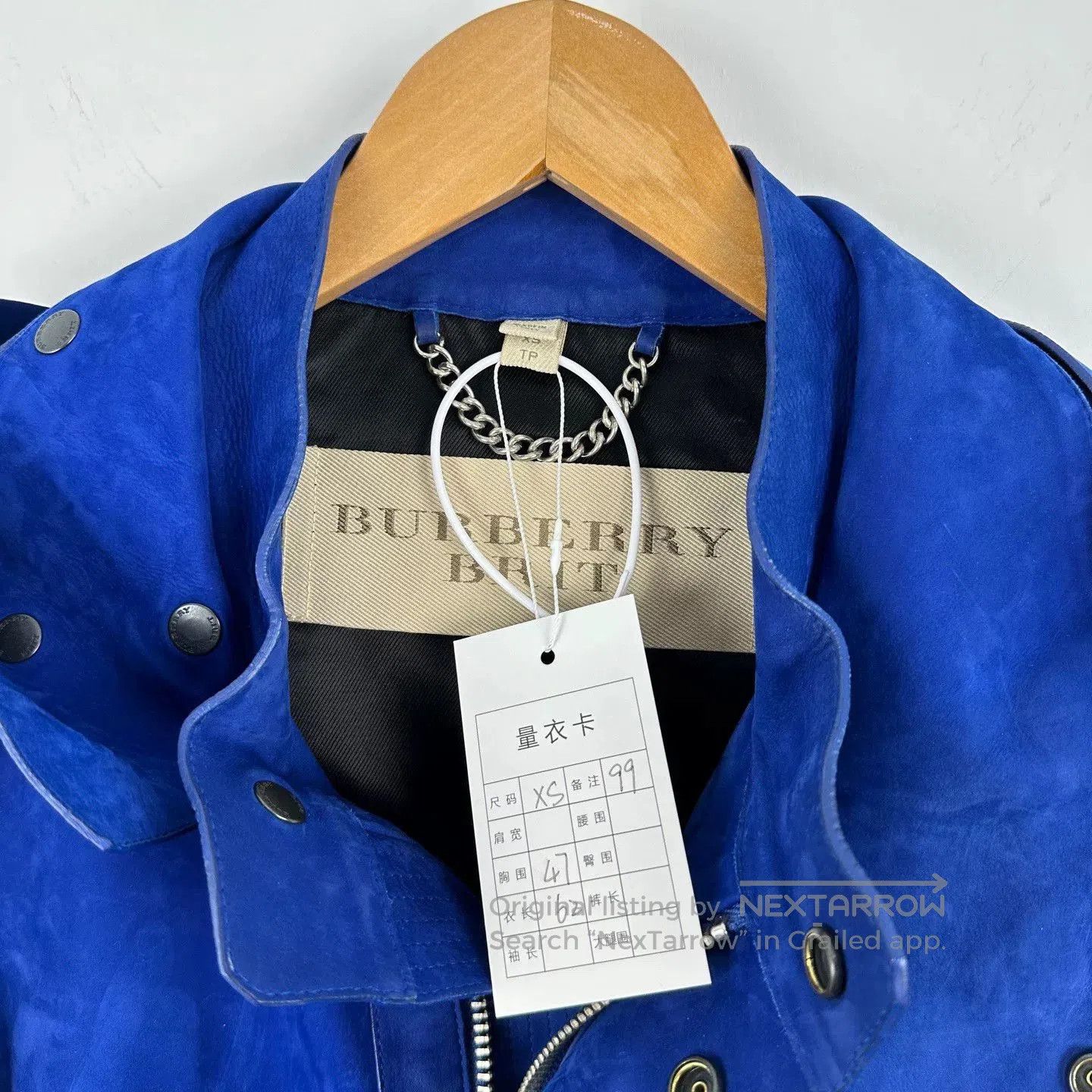 Burberry Burberry Suede Hunting Jacket XS. Size US XS / EU 42 / 0 - 3 Thumbnail