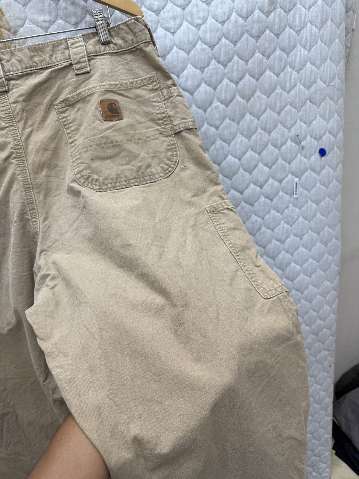 Carhartt 🔥🔥🔥STEALS VTG CARHARTT WORKERS PANTS Size US 37 - 12 Thumbnail