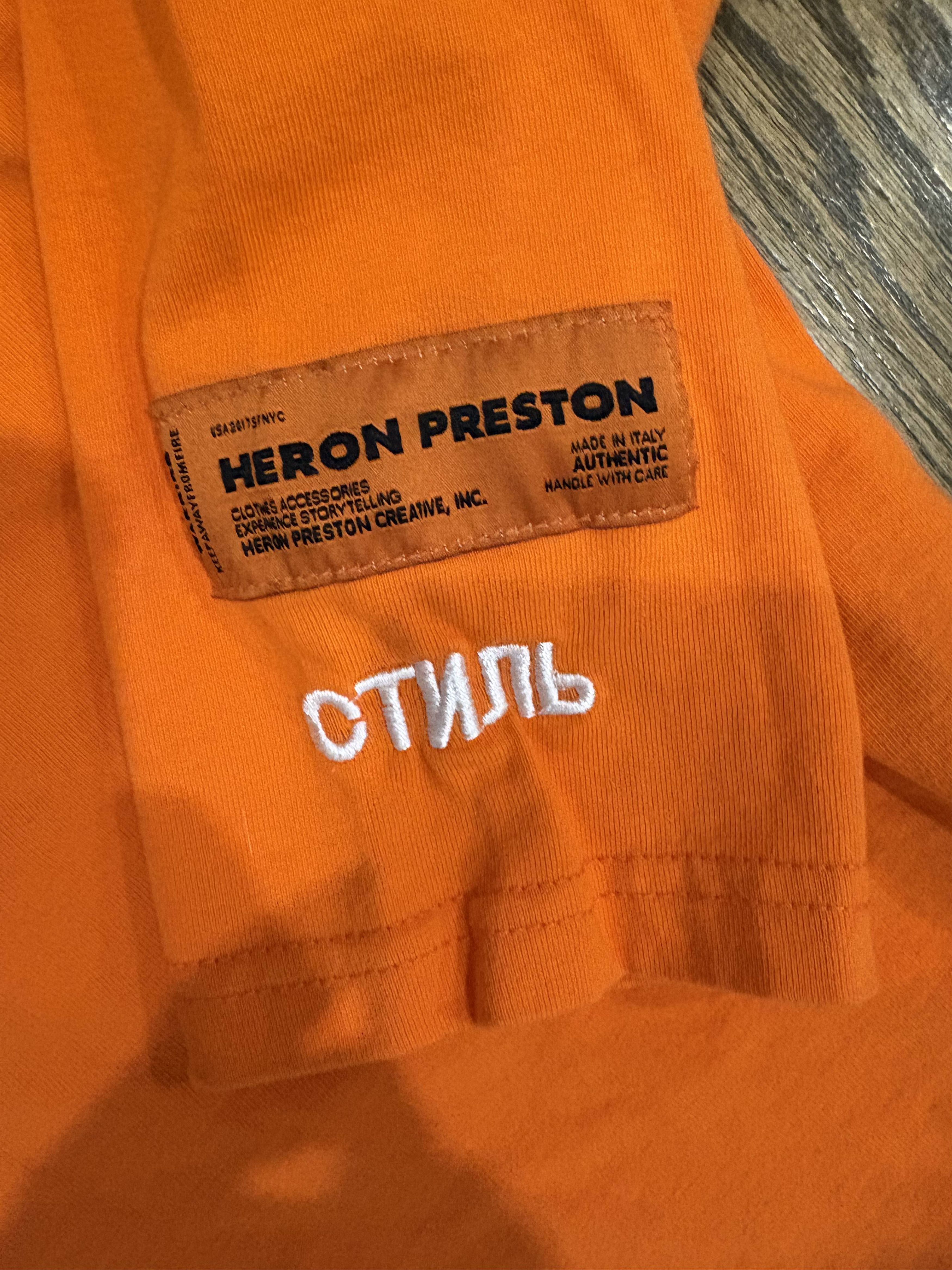 Heron Preston Heron Preston CTnb Long Sleeve Size US L / EU 52-54 / 3 - 5 Thumbnail