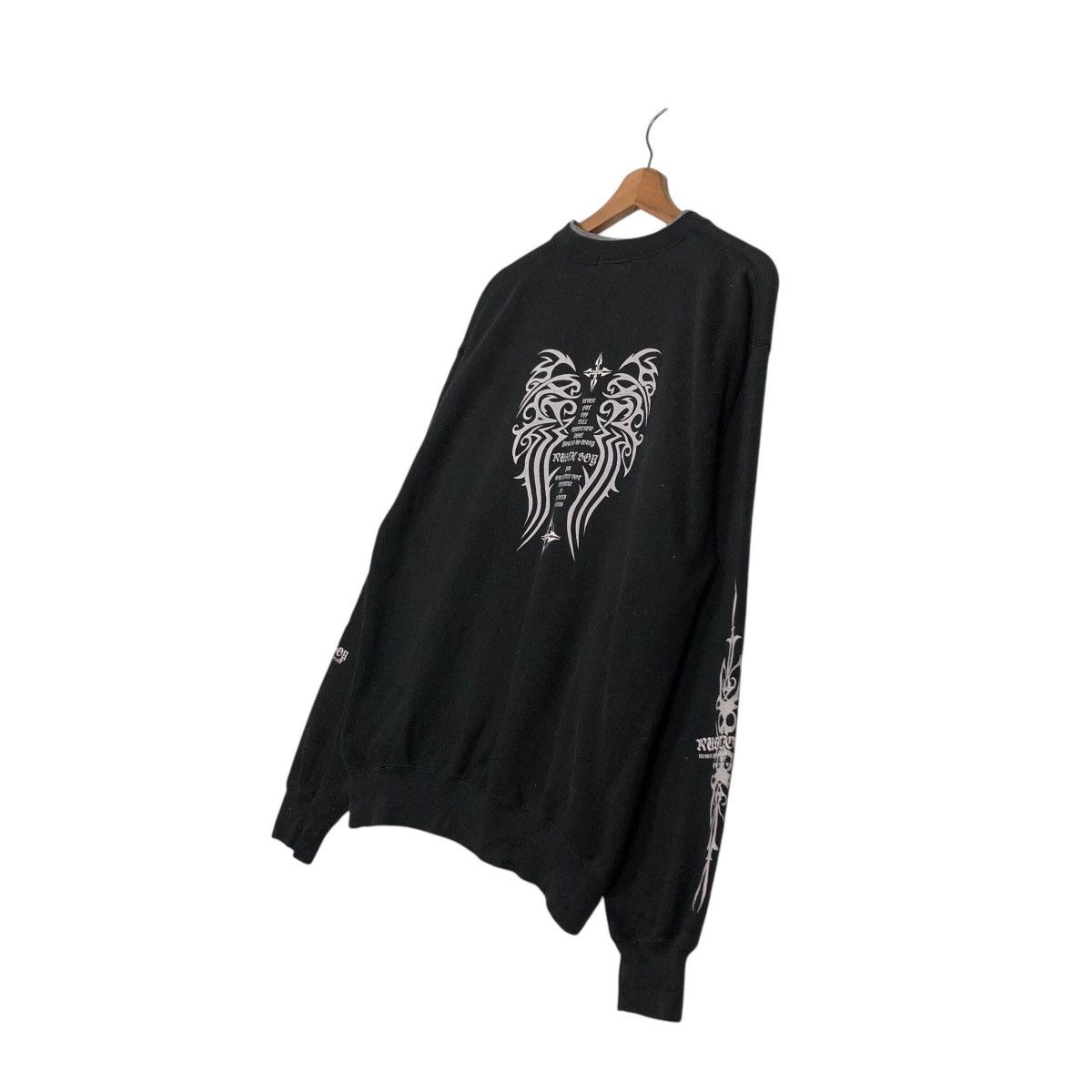 Hysteric Glamour 📌Vintage Sweatshirt Rusty Boy Punk Design Big Logo Size US L / EU 52-54 / 3 - 11 Thumbnail