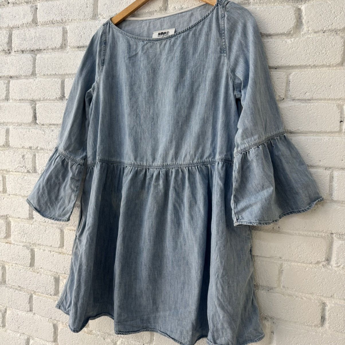 Maison Margiela MM6 Denim Blouse Size M / US 6-8 / IT 42-44 - 3 Thumbnail