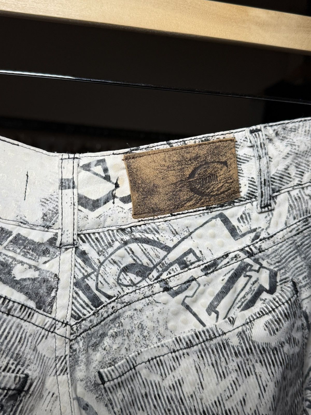 Just Cavalli 2000's Just Cavalli Graffiti Pant Size 30" / US 8 / IT 44 - 7 Thumbnail