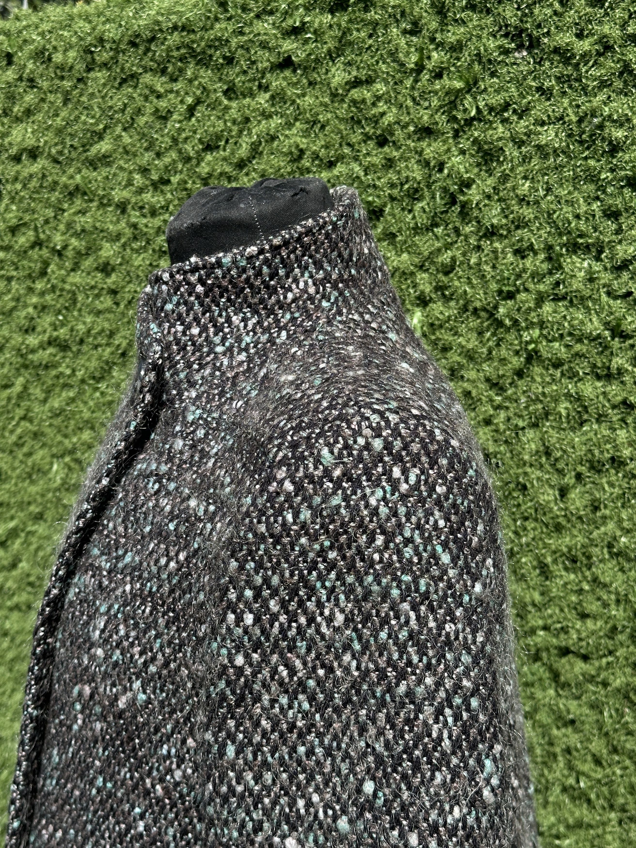 Herno Herno Alpaca Mohair Coat Asymmetric Funnel Neck One Size S M Size M / US 6-8 / IT 42-44 - 4 Thumbnail