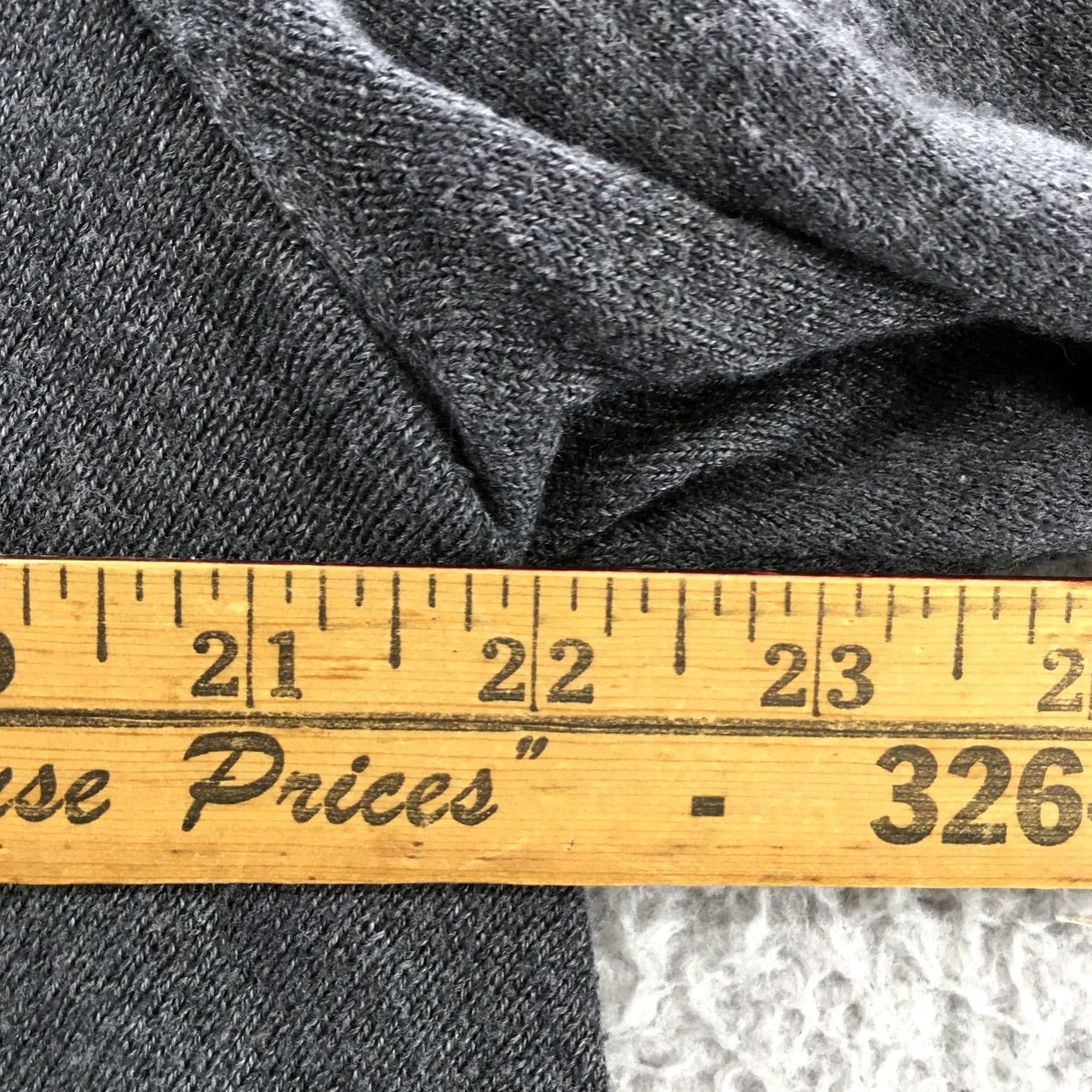 American Eagle Outfitters American Eagle Outfitters Cardigan Drape 3/4 Sleeve Gray Open Front Womens M Knit Sweater Size M / US 6-8 / IT 42-44 - 6 Thumbnail