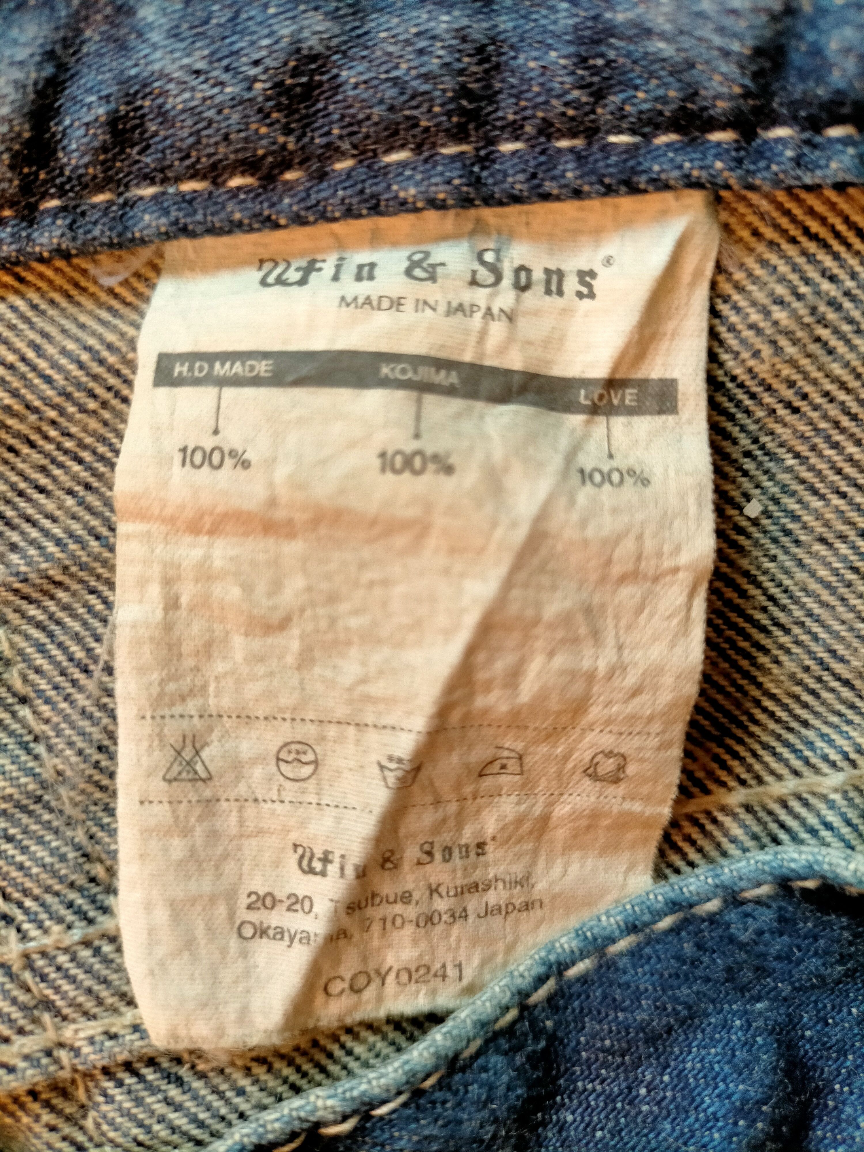 If Six Was Nine Flare Jeans Ufin & Sons Japan Boot cut Denim Size US 32 / EU 48 - 25 Thumbnail
