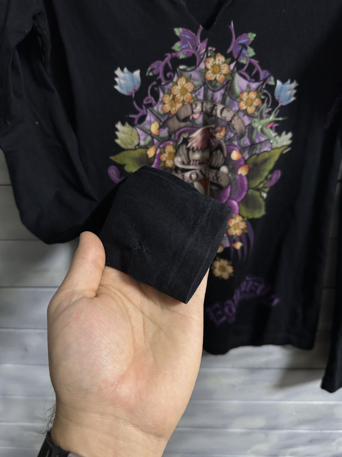 Ed Hardy Rare Vintage Ed Hardy by Christian Audigier Designer Y2K Size S / US 4 / IT 40 - 14 Thumbnail