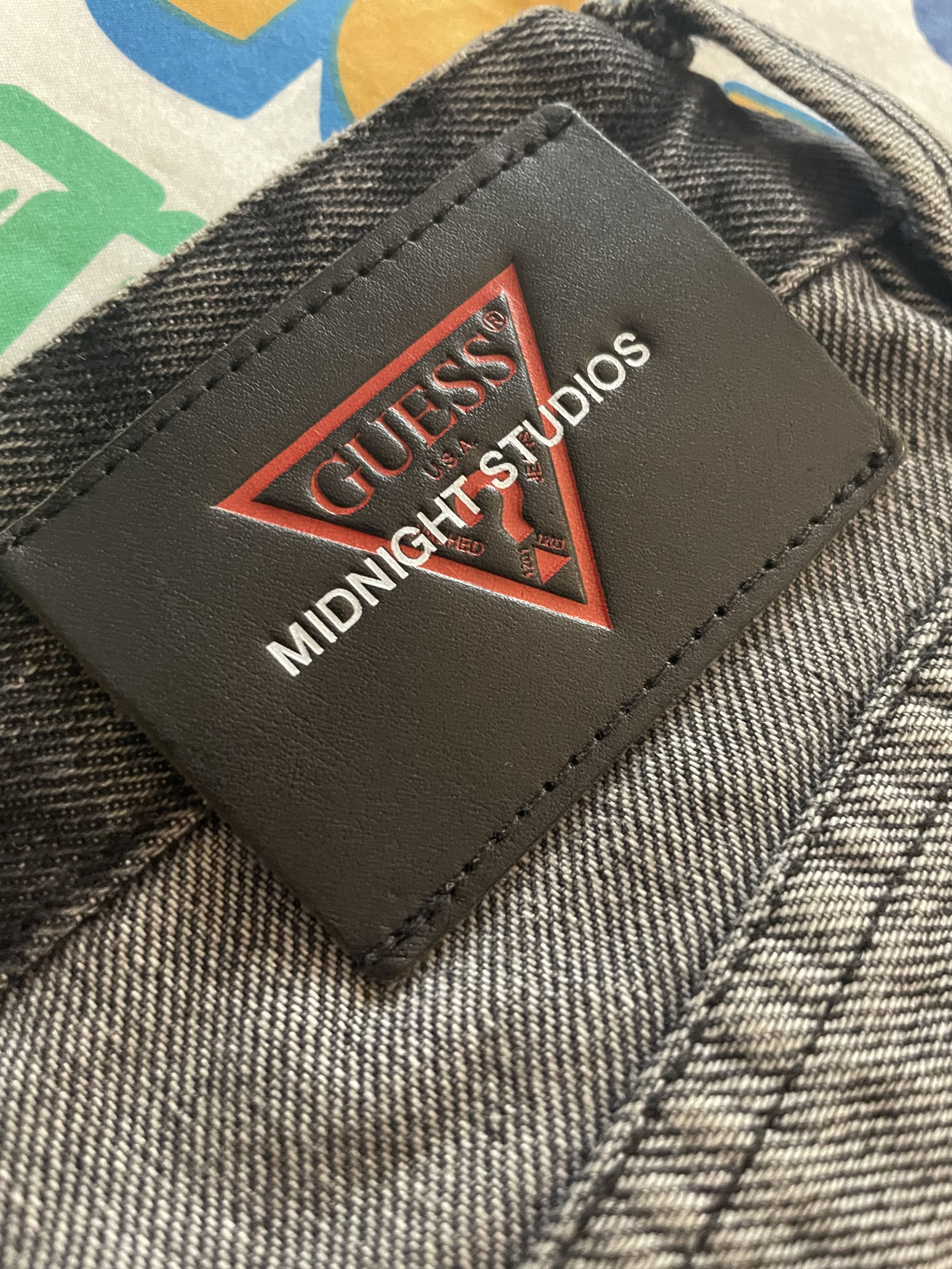 Guess × Midnight Studios Midnight Studios x Guess Two Tone Jeans Black Size 1 Size US 30 / EU 46 - 3 Thumbnail
