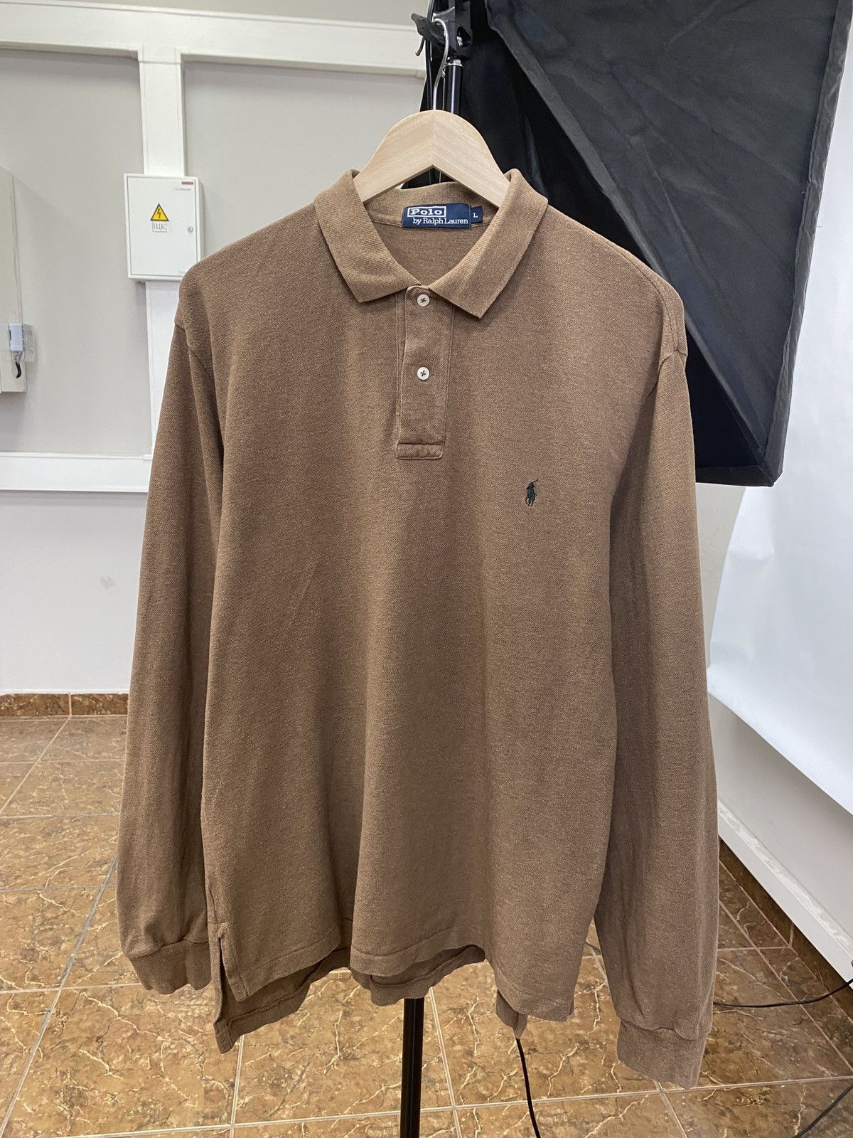 Polo Ralph Lauren Vintage 90s Ralph Lauren Polo Long Sleeve Retro Rare Y2K Size US L / EU 52-54 / 3 - 1 Thumbnail