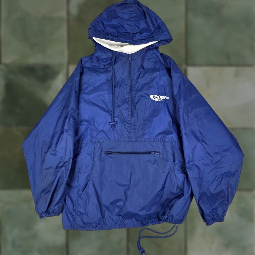 Vintage VINTAGE Y2K Boomerang Jacket Mens 2XL Blue Cartoon Network Hanna Barbera Promo Sport Tek Windbreaker Jacket Mens Blue 2XL 90s Size US XXL / EU 58 / 5 - 1 Thumbnail