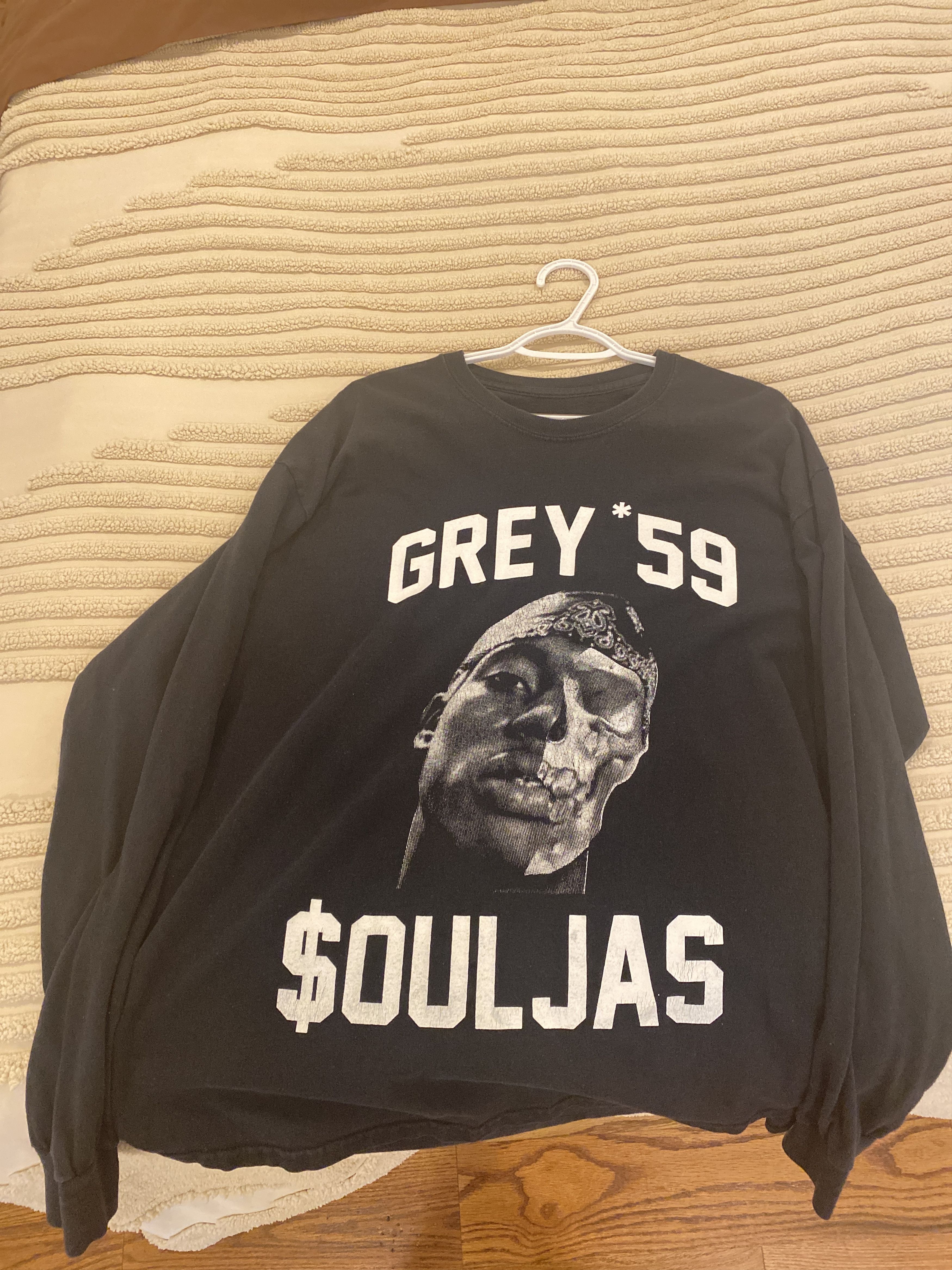 Gnarcotic Grey 59 Souljas long sleeve Size US XL / EU 56 / 4 - 1 Thumbnail