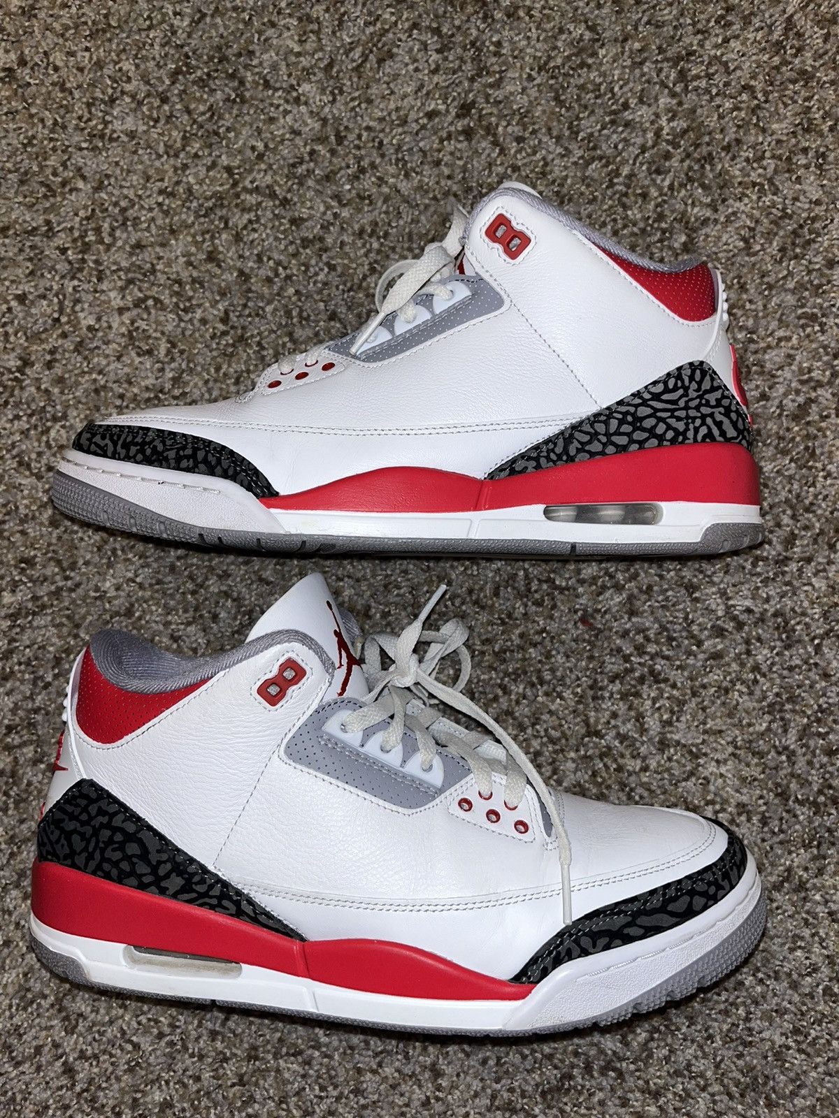 Jordan Brand Air Jordan 3 Retro Fire-Red Size US 10.5 / EU 43-44 - 1 Thumbnail