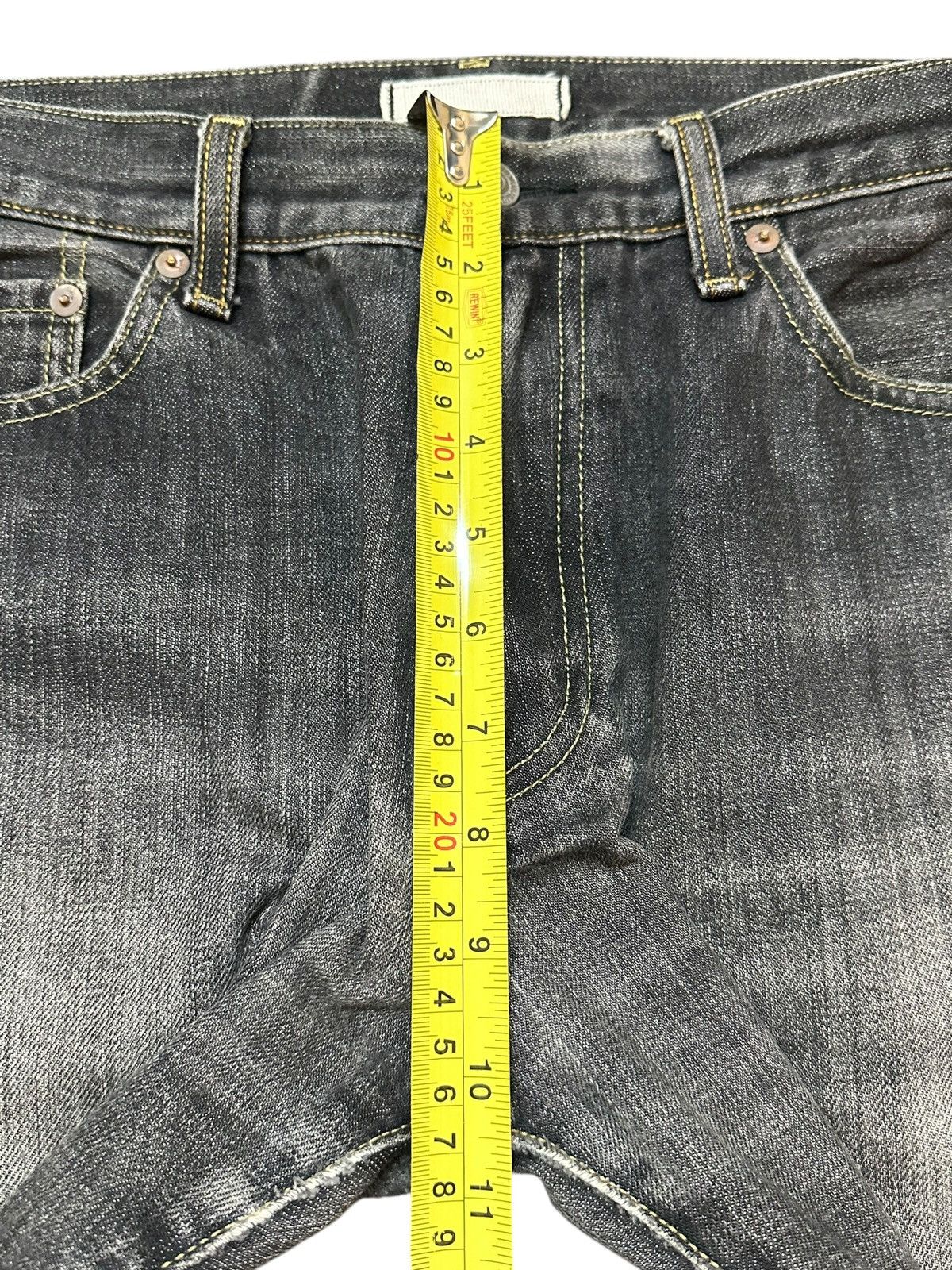 Uniqlo Vintage Japanese Uniqlo Faded Wash Style Baggy Jeans Size US 32 / EU 48 - 15 Thumbnail