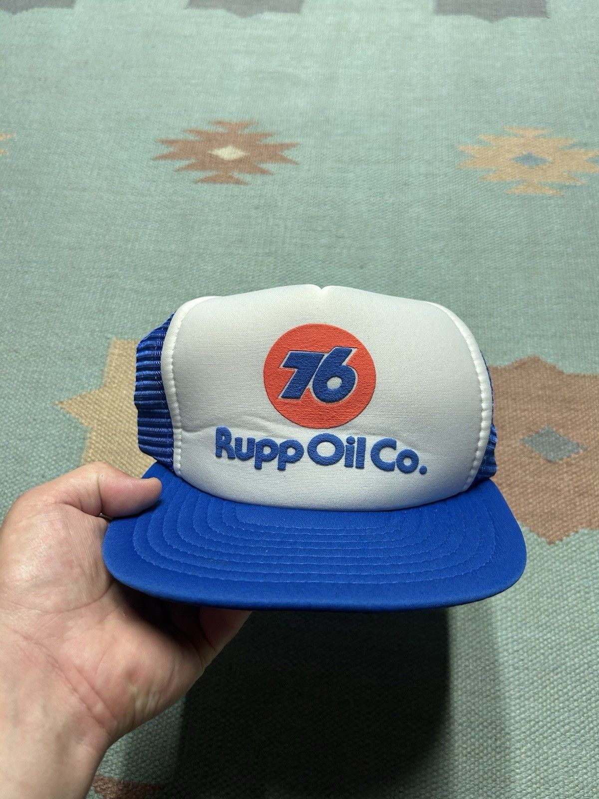 Vintage Vintage 80s 90s trucker hat Rupp Oil Co Union 76 gas station Size ONE SIZE - 2 Thumbnail