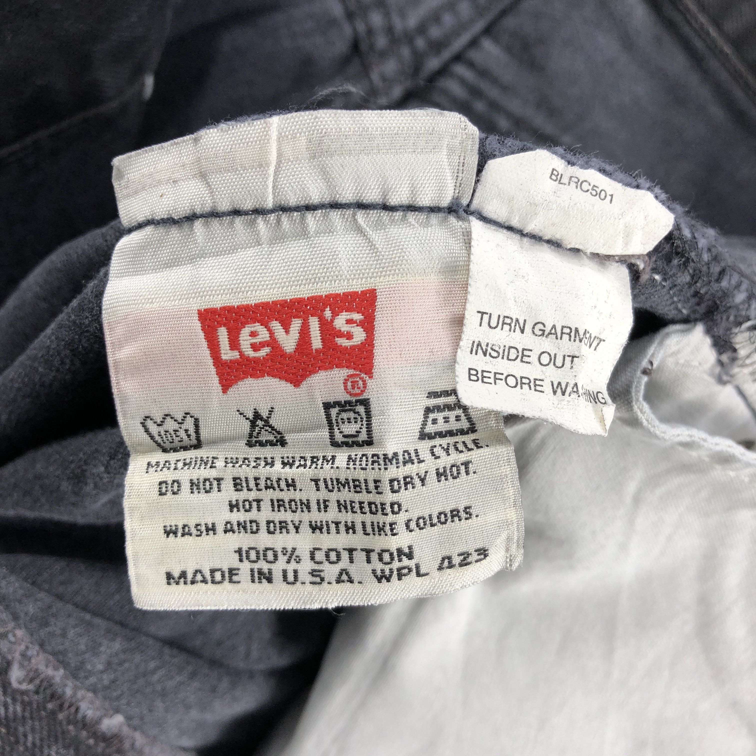 Levi's 90s Vintage Levis 501 Earth Tone Jeans-J1570 Size US 37 - 13 Thumbnail