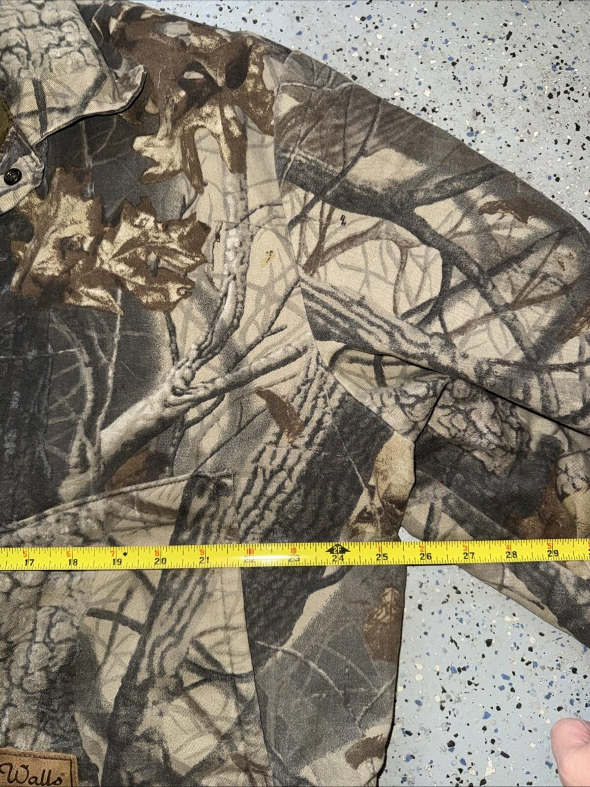 Walls Vtg Walls Outdoors Blizzard Pruf Realtree CAMO Coveralls XXL Size ONE SIZE - 7 Thumbnail
