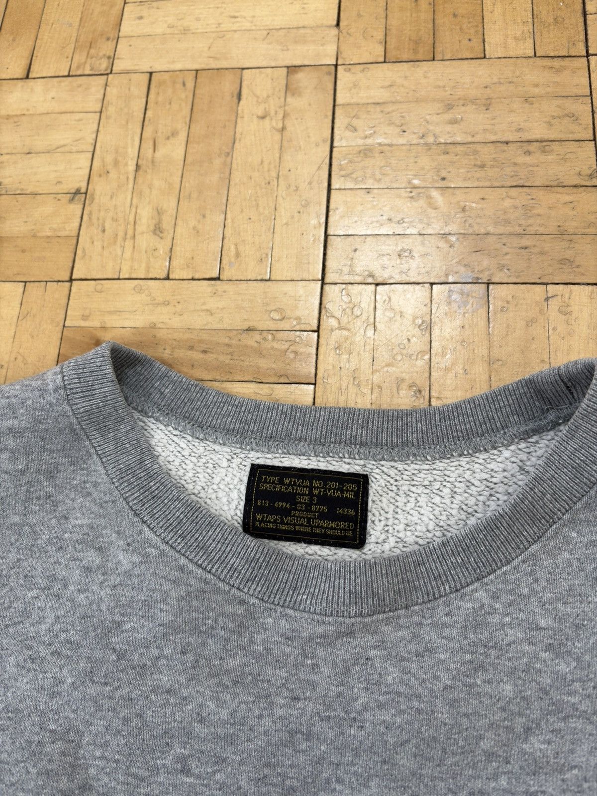 Wtaps WTAPS Made in Japan Grey Sweatshirt Size US M / EU 48-50 / 2 - 2 Thumbnail