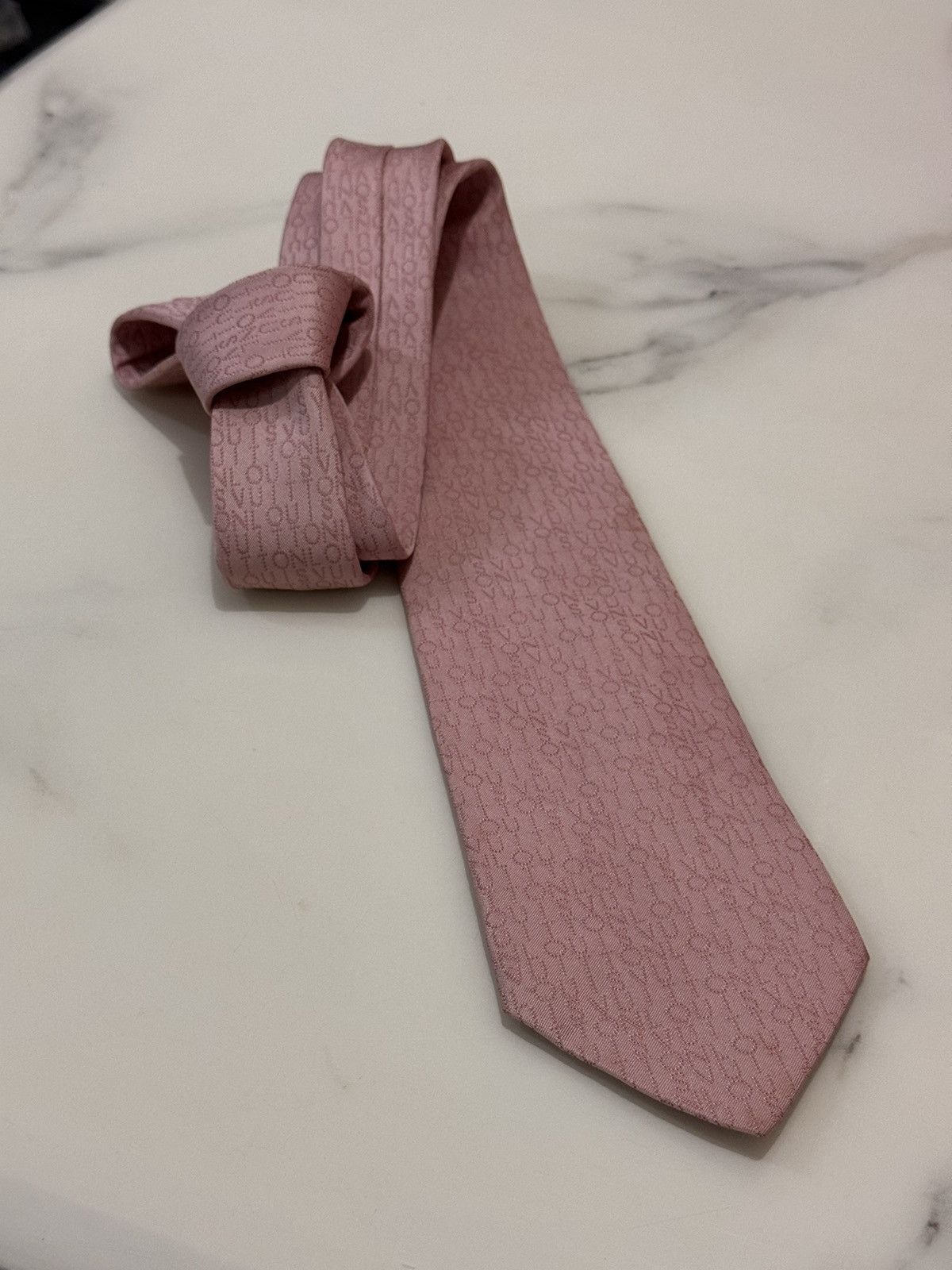 Louis Vuitton Louis Vuitton Neck Tie Spell Out Size ONE SIZE - 6 Thumbnail