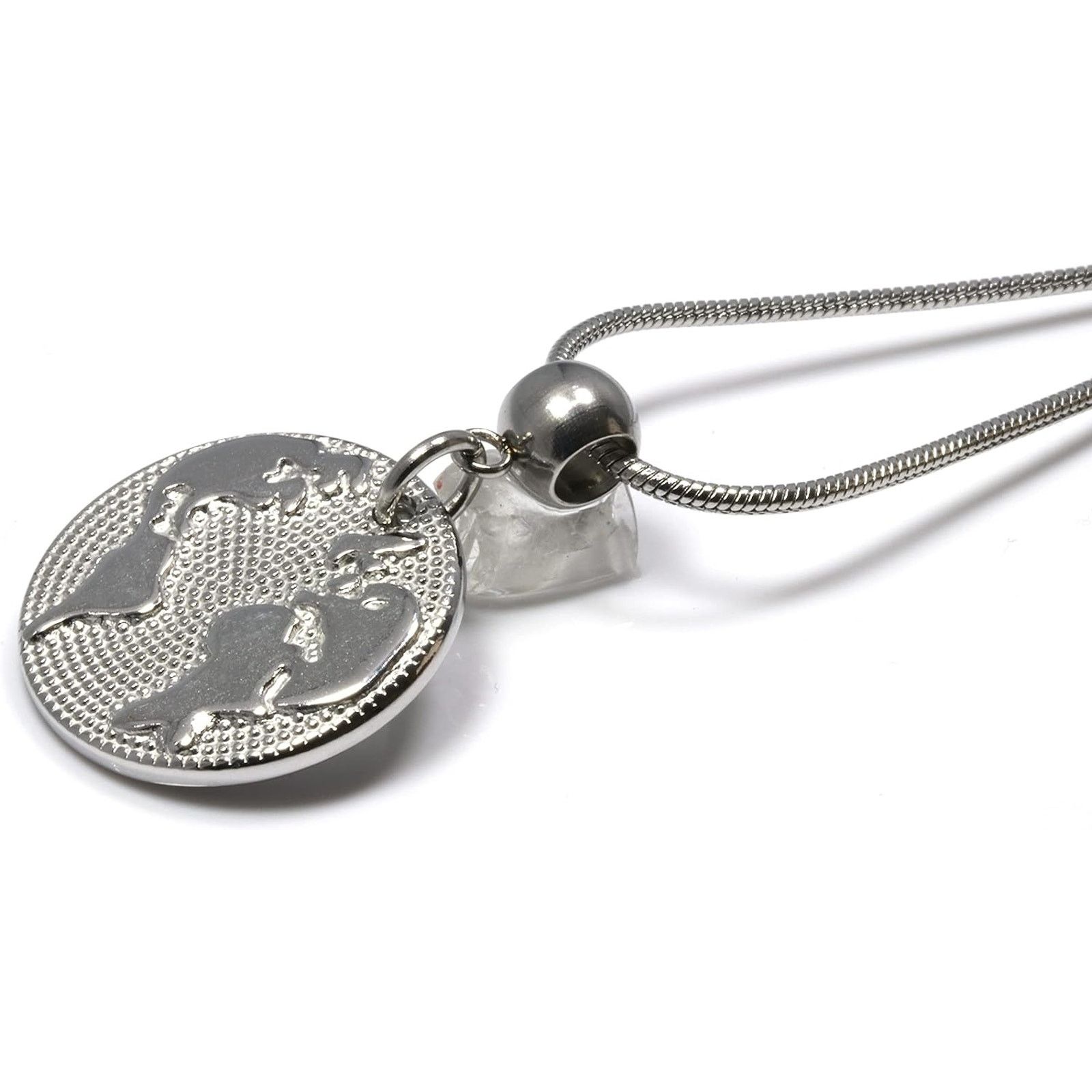 & Other Stories Earth Necklace - A Planet Necklace Earth Globe Necklace Size ONE SIZE - 6 Thumbnail