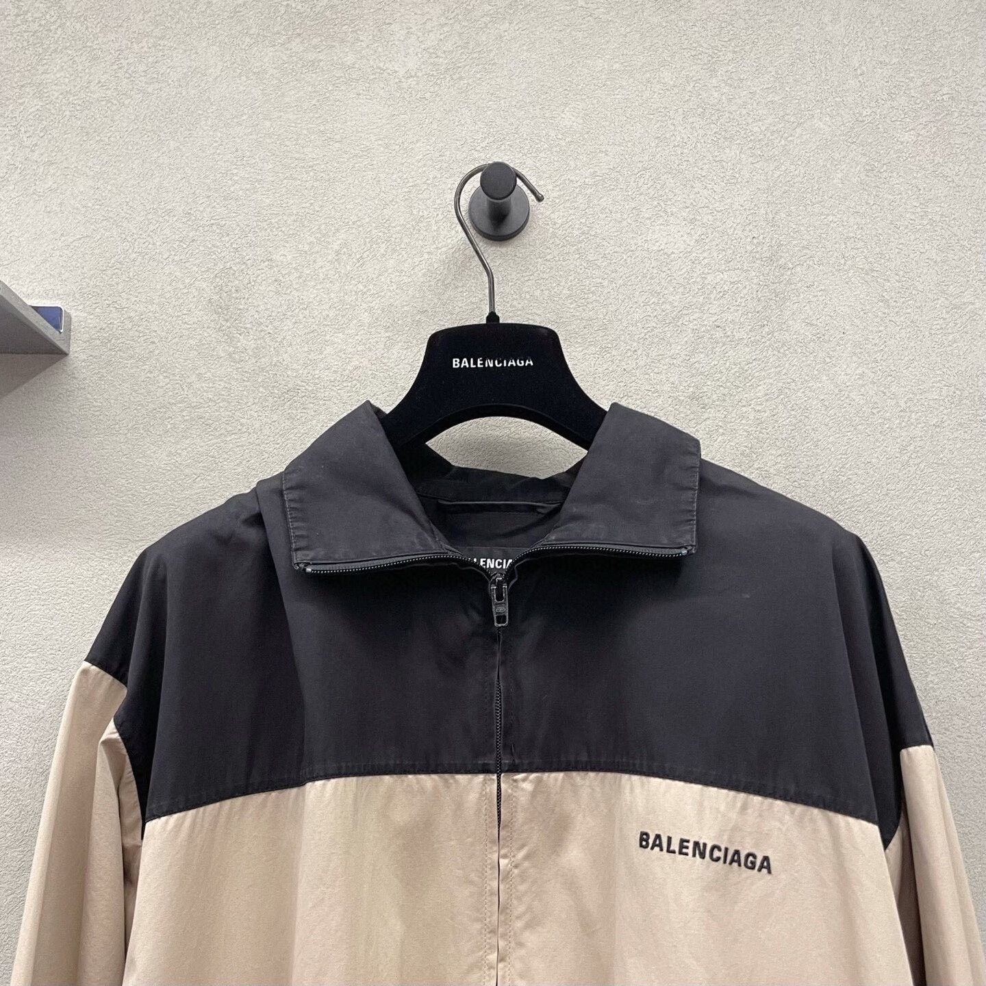 Balenciaga Balenciaga Color-Block High-Neck Jacket Size 46 Size US S / EU 44-46 / 1 - 4 Thumbnail