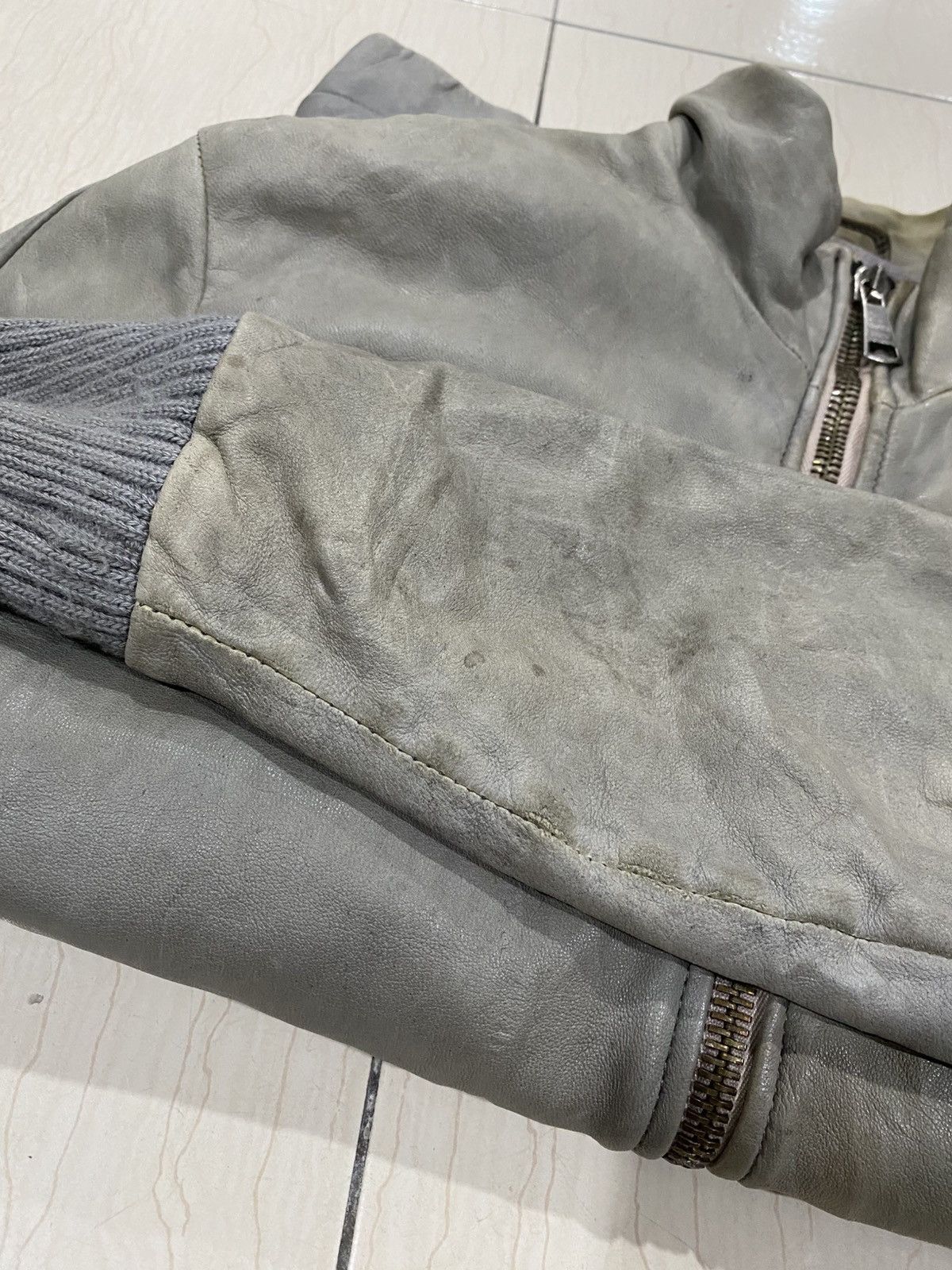 Giorgio Brato Giorgio Brato Leather Vera Pelle Bomber Jacket Size US S / EU 44-46 / 1 - 15 Thumbnail