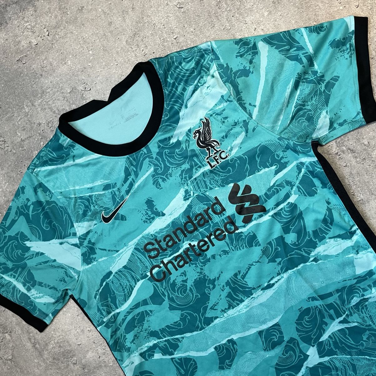 Nike 2020-2021 Liverpool FC Away Kit Jersey Size US M / EU 48-50 / 2 - 2 Thumbnail