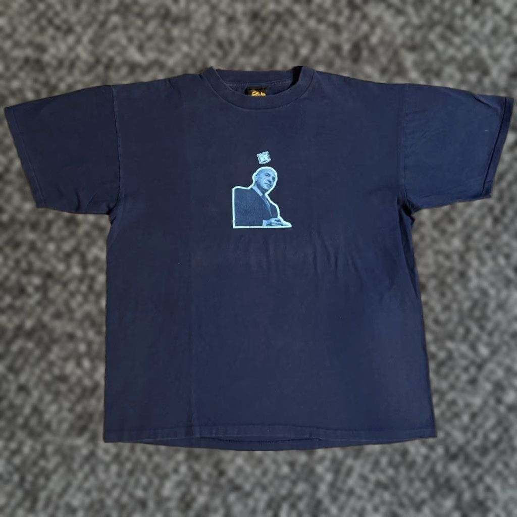 Vintage VINTAGE Kingpin T-Shirt Streetwear 90s NYC Logo Crew Neck Short Sleeve XL Men Blue 1990s 1990-1999 Skate Hip Hop Band Double-Sided Ready to Wear Size US XL / EU 56 / 4 - 1 Thumbnail