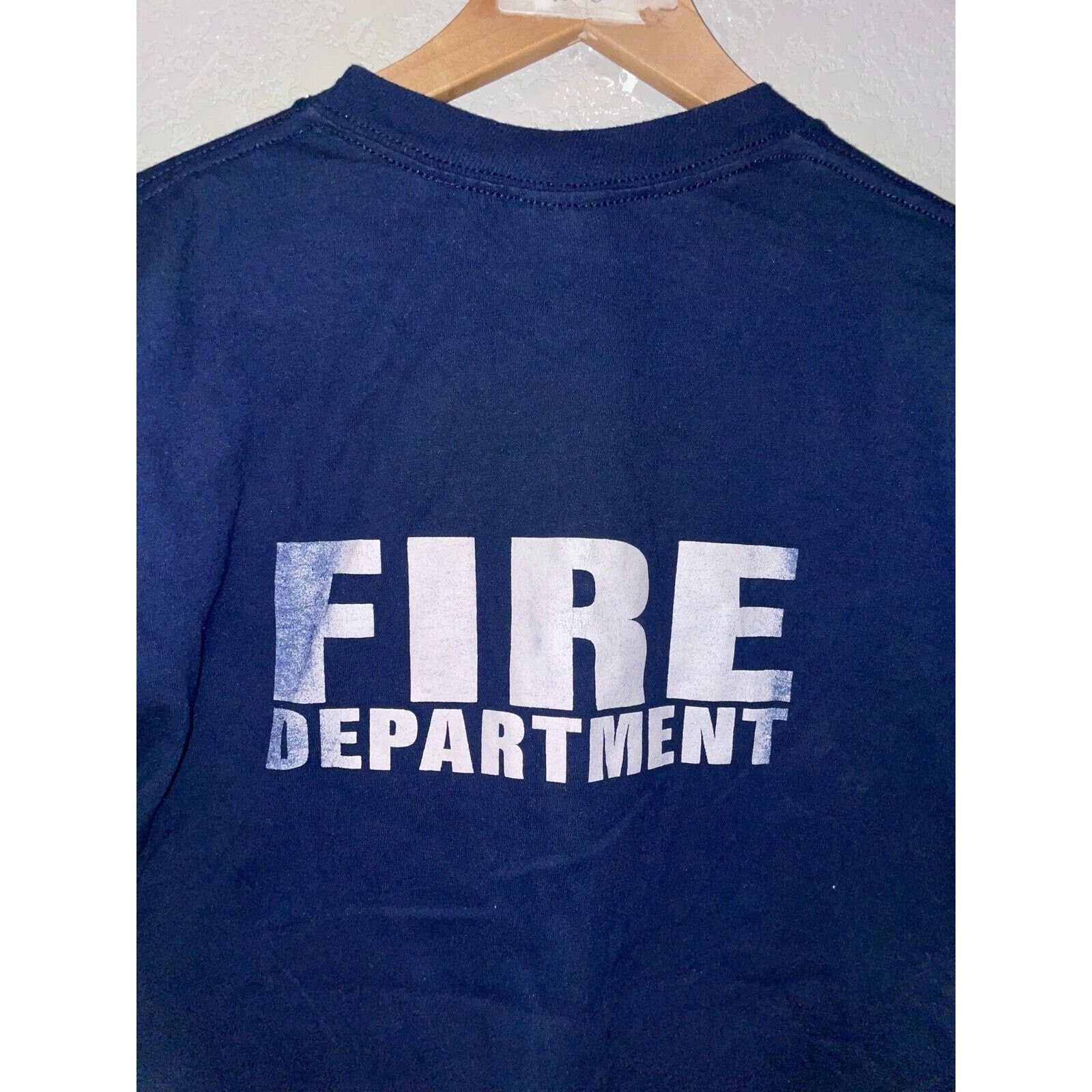 Jerzees Y2K Jerzees Bridger Canyon Fire Dept Blue Shirt 2000s M Size US M / EU 48-50 / 2 - 6 Thumbnail
