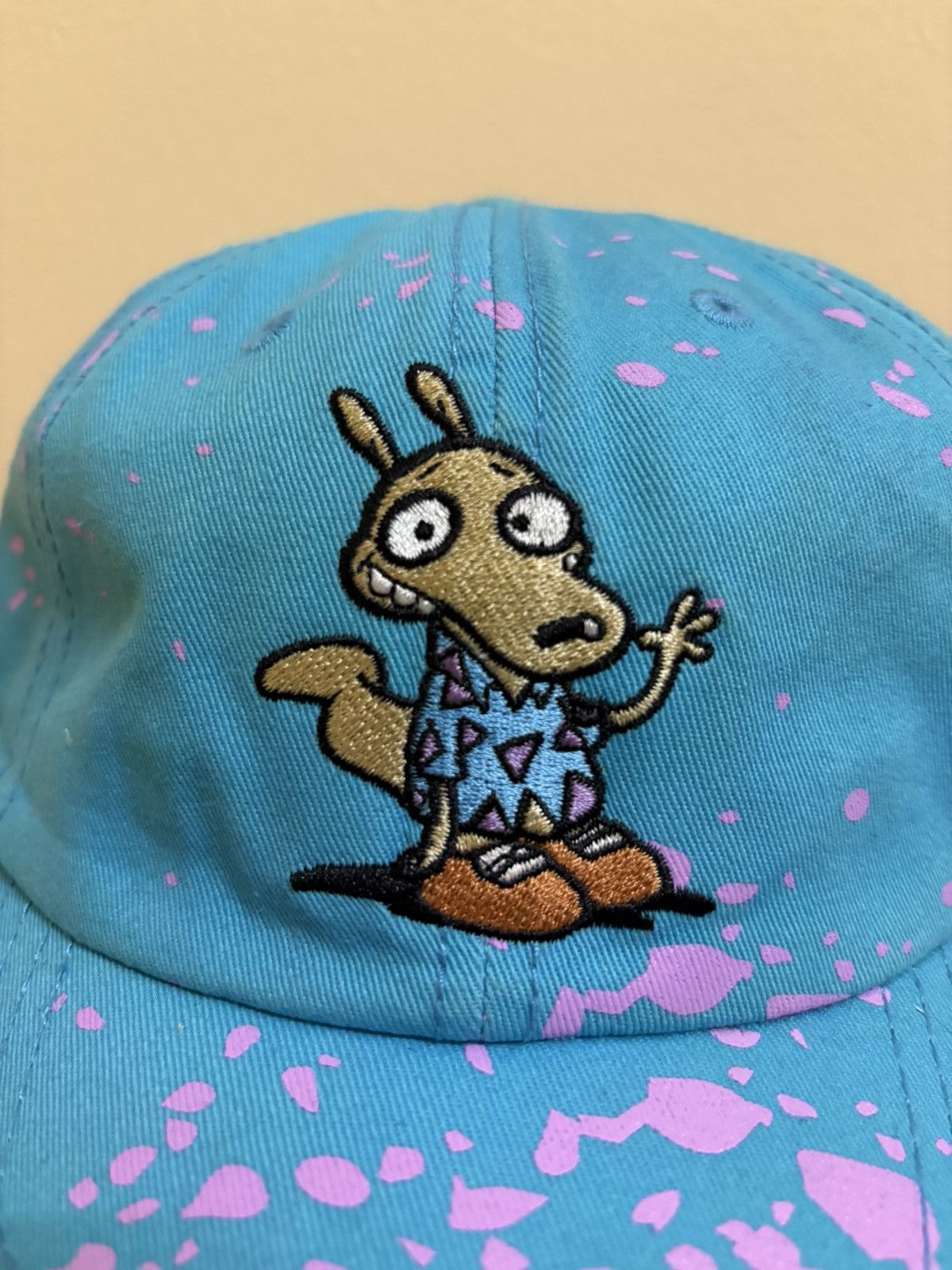 Nickelodeon Vintage Rocko’s Modern Life Nickelodeon Cartoon Hats Cap Size ONE SIZE - 8 Thumbnail