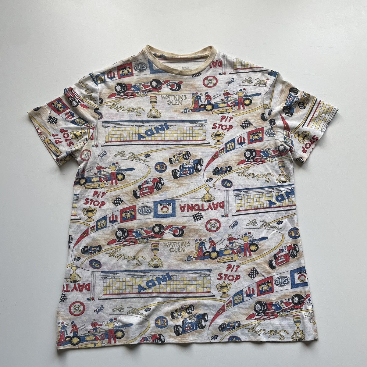 Formula 1 × Vintage True Vintage 1959 Formula 1 Sebring Racing AOP T Shirt Size US M / EU 48-50 / 2 - 1 Thumbnail